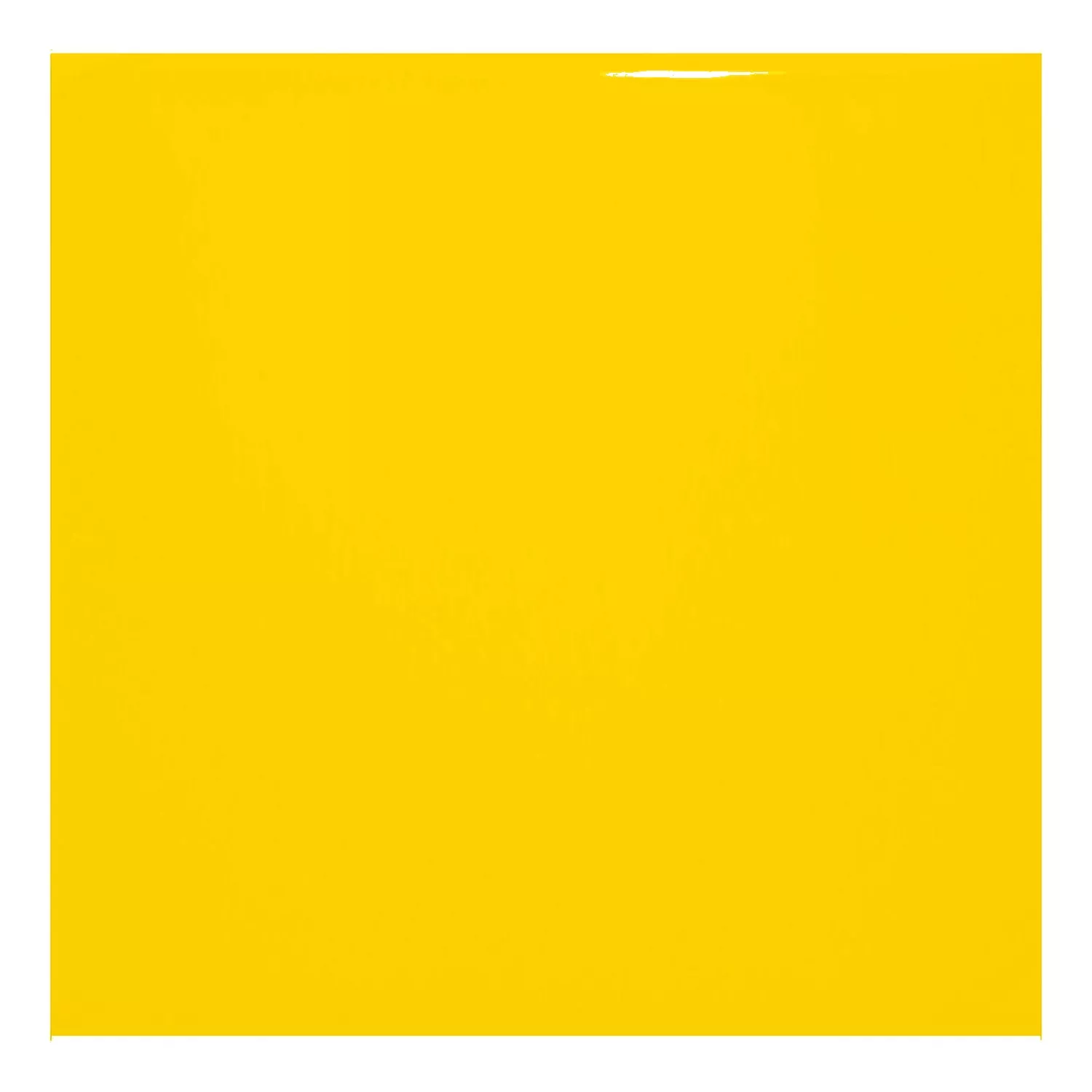 Metro tegel Geel Glanzend 20x20 cm Zonder Facet Ashville Sol