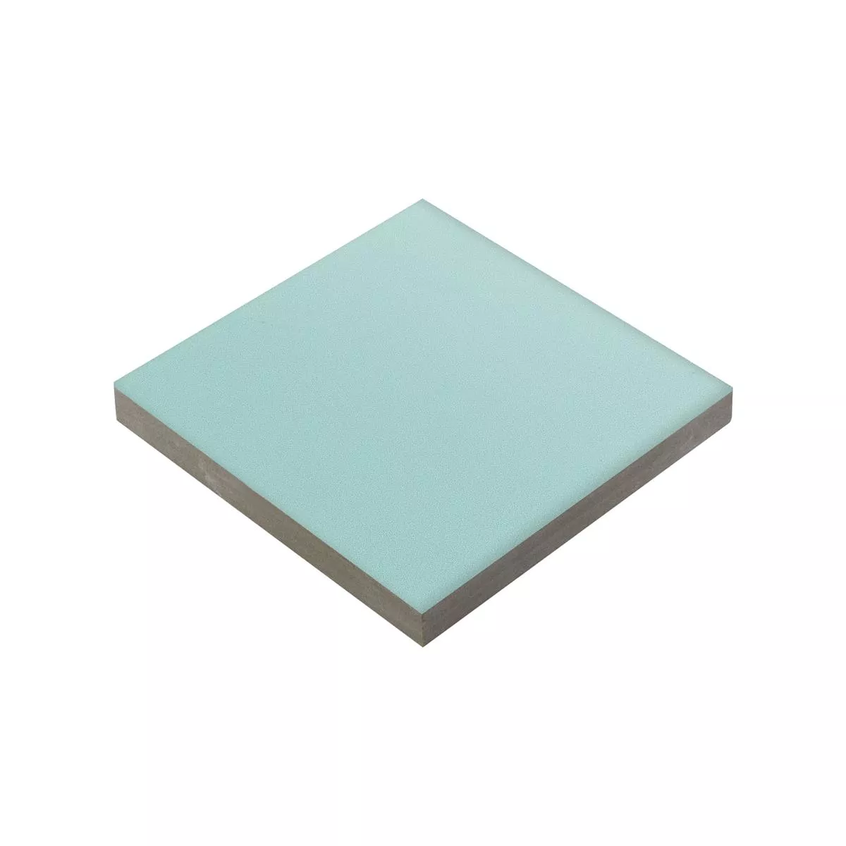 Porselein steengoed Tegels Genexia Uni Turquoise Rosone 4,6x4,6cm Porselein steengoed Tegels Genexia Uni Turquoise Rosone 4,6x4,6cm