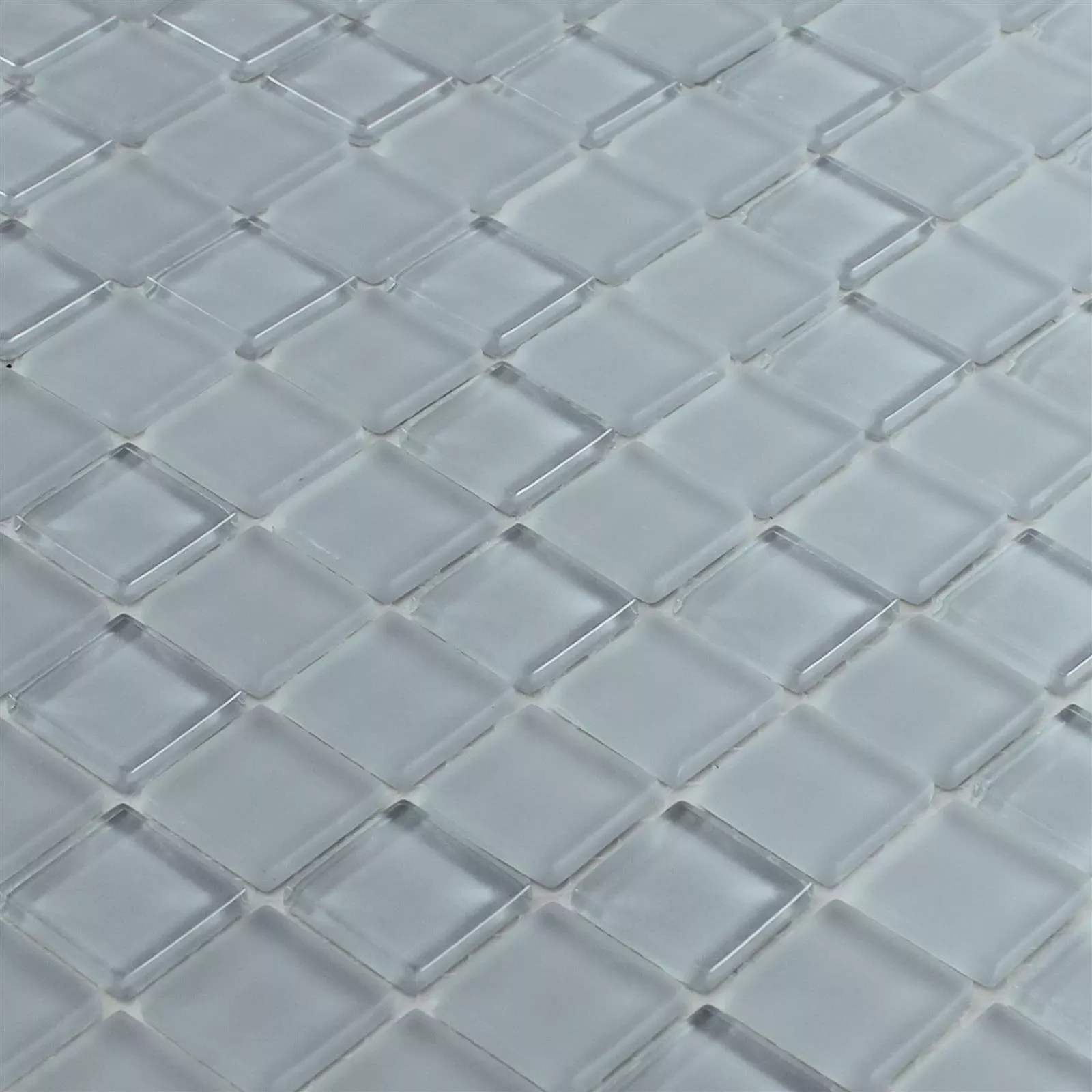 Échantillon Mosaïque En Verre Carrelage Medan Gris Auto Adhésif