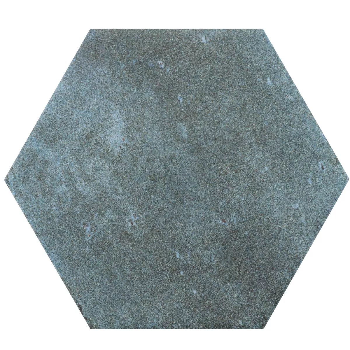 Vloertegels Arosa Mat Hexagon Blauw 17,3x15cm Vloertegels Arosa Mat Hexagon Blauw 17,3x15cm