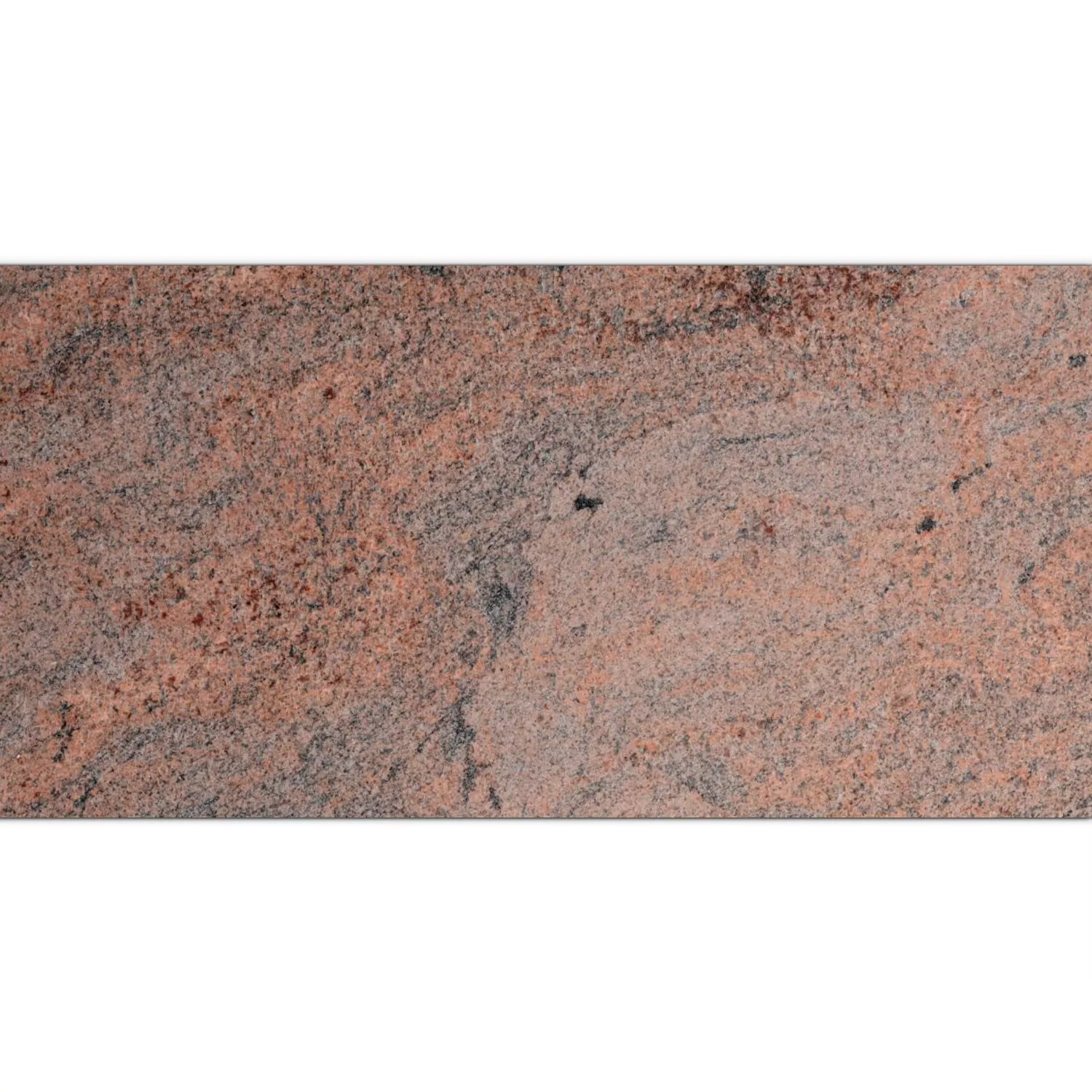 Carreaux Pierre Naturelle Granit Multicolor Red Poli Brillant 30,5x61cm
