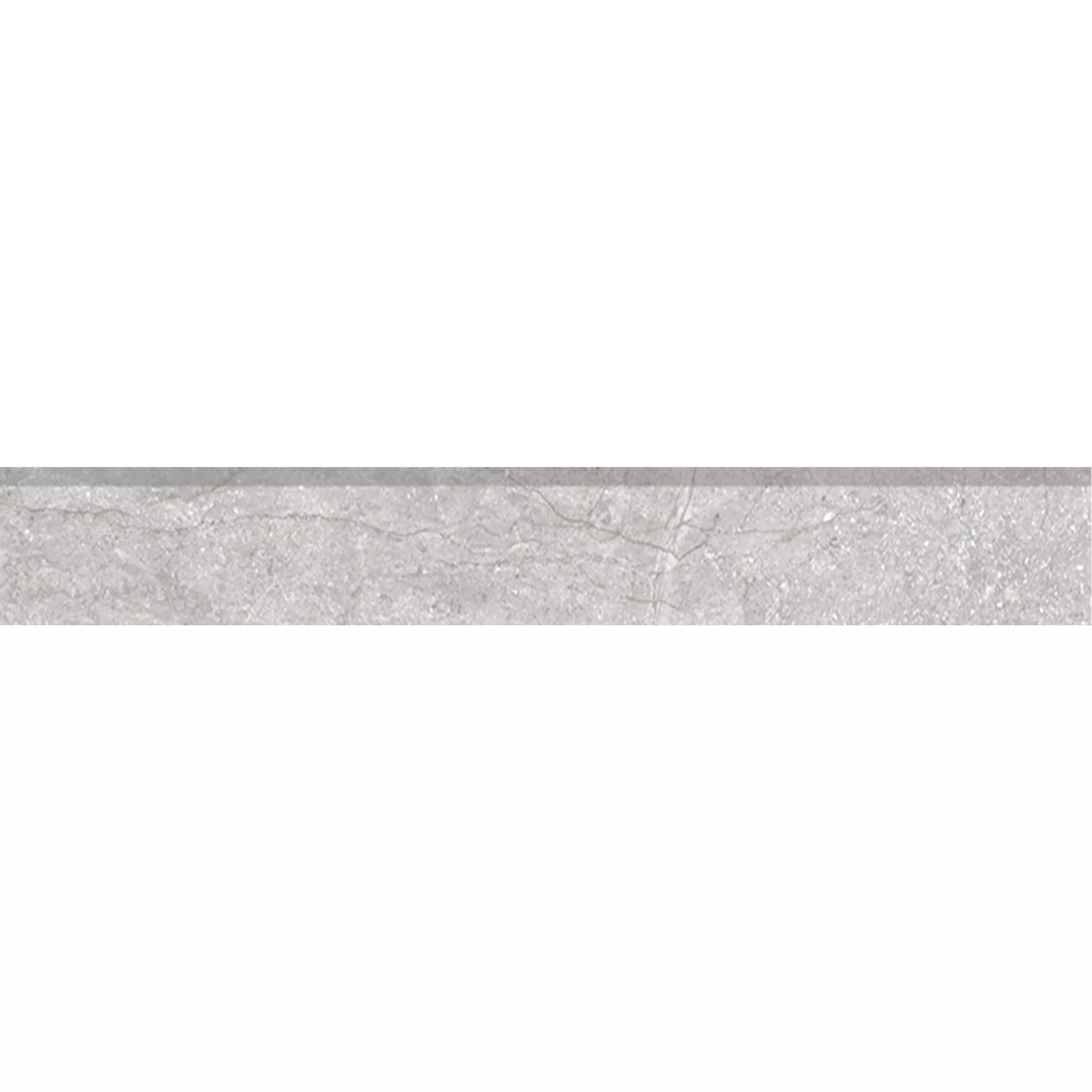 Carrelage Sol Et Mur Pangea Marbre Optique Mat Argent Plinthe 7x60cm