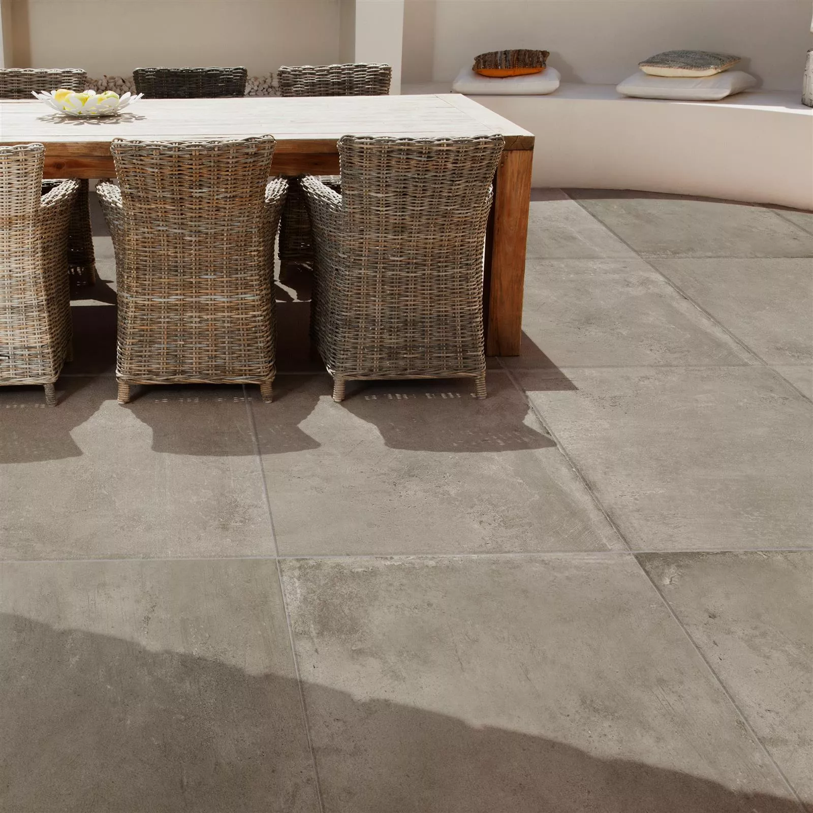 Sample Terrastegels Cement Optic Berlin Beige 100x100cm