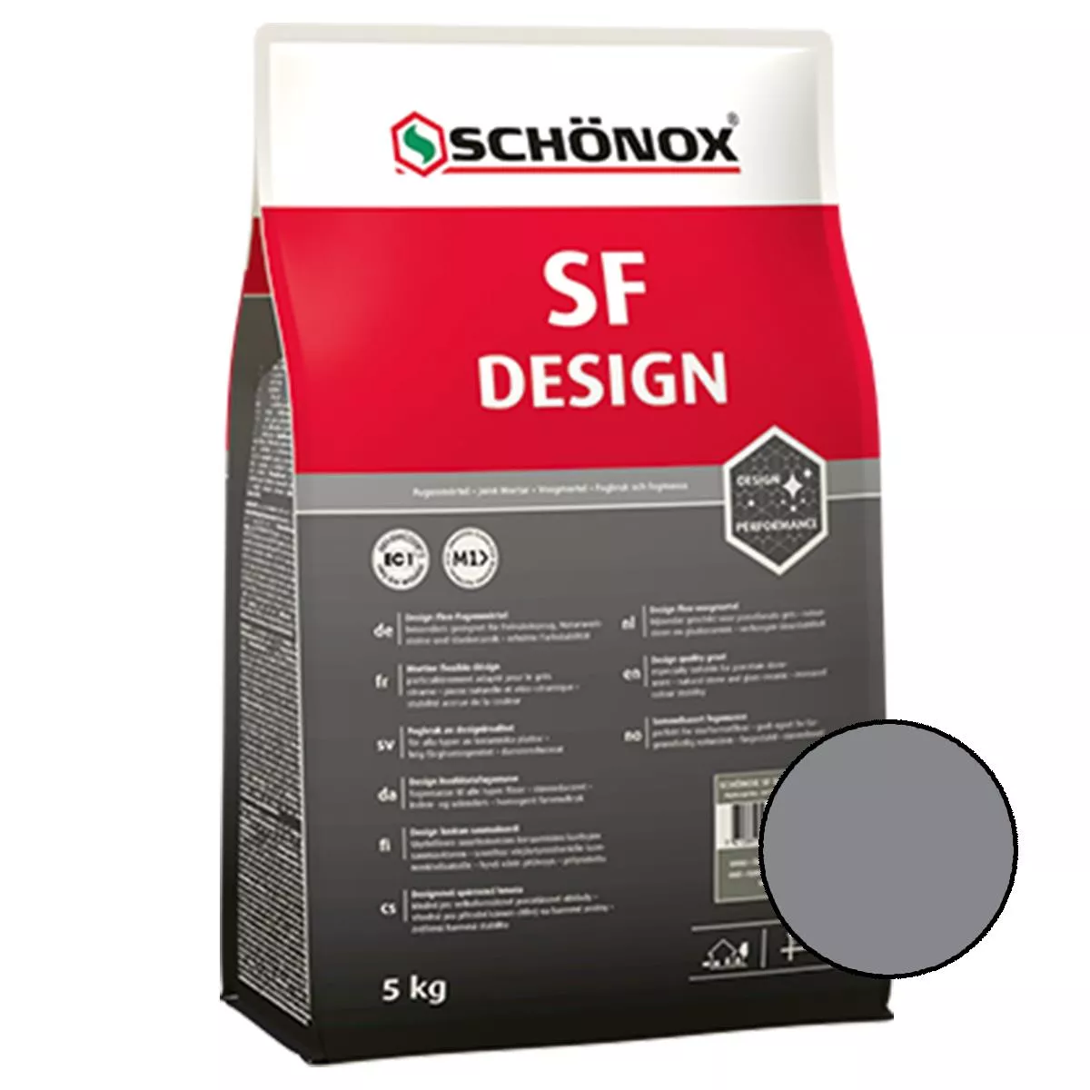 Voeg Schönox SF Design Platina Grijs 5 kg Voeg Schönox SF Design Platina Grijs 5 kg