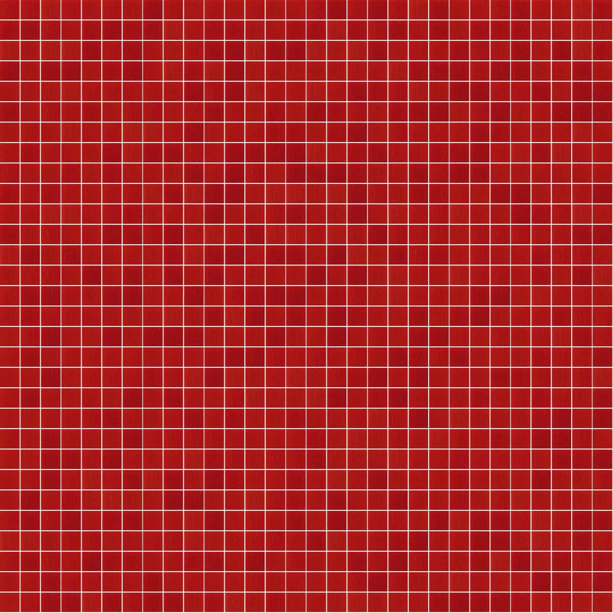 Mosaïque En Verre Tuile Trend-Vi Vitreo 206 Rouge 10x10mm