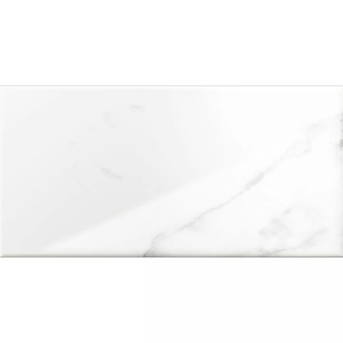 Metro Wandtegels Girona Marmerlook Wit Glanzend 10x20cm Metro Wandtegels Girona Marmerlook Wit Glanzend 10x20cm