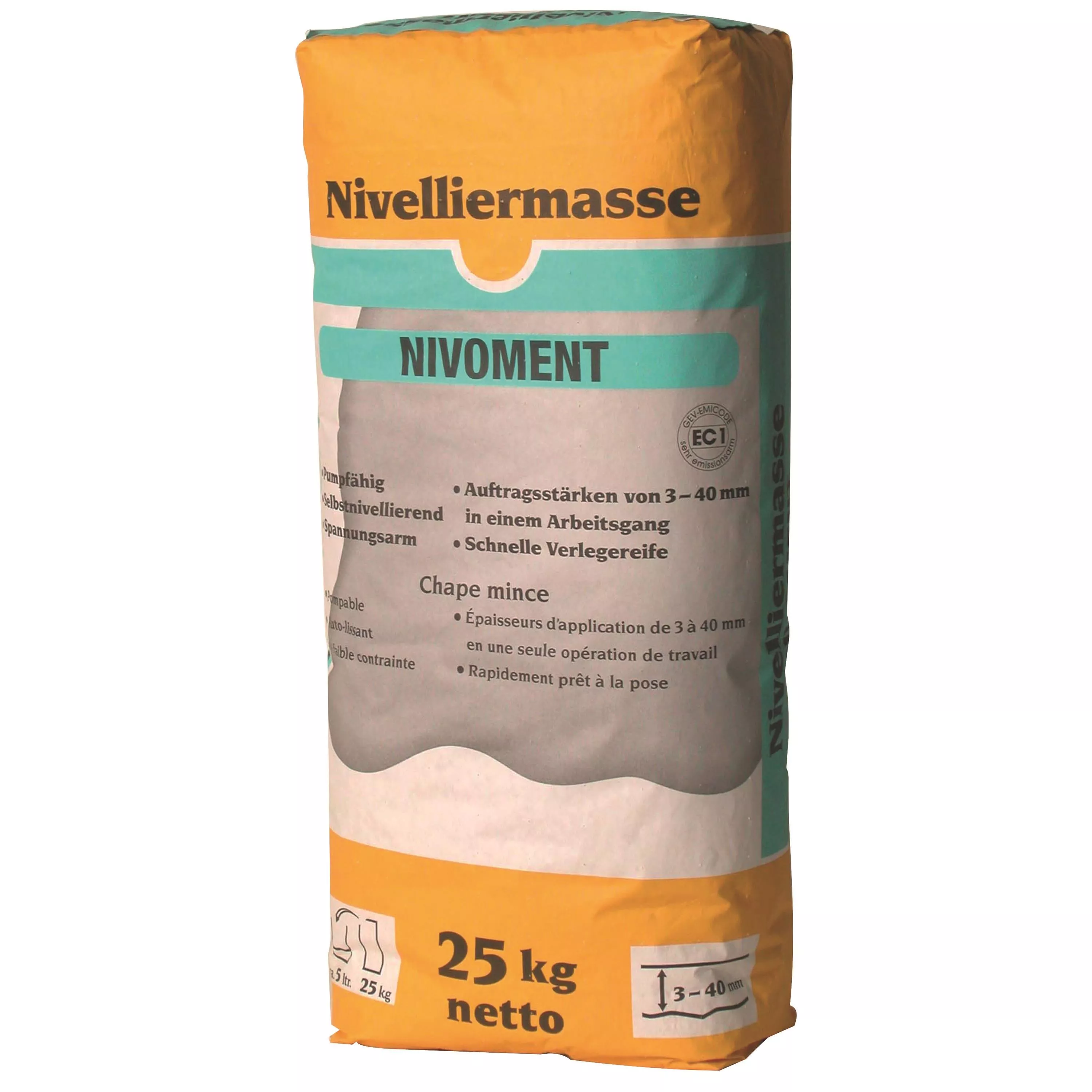 Composé de nivellement Treverit Nivoment (25KG)