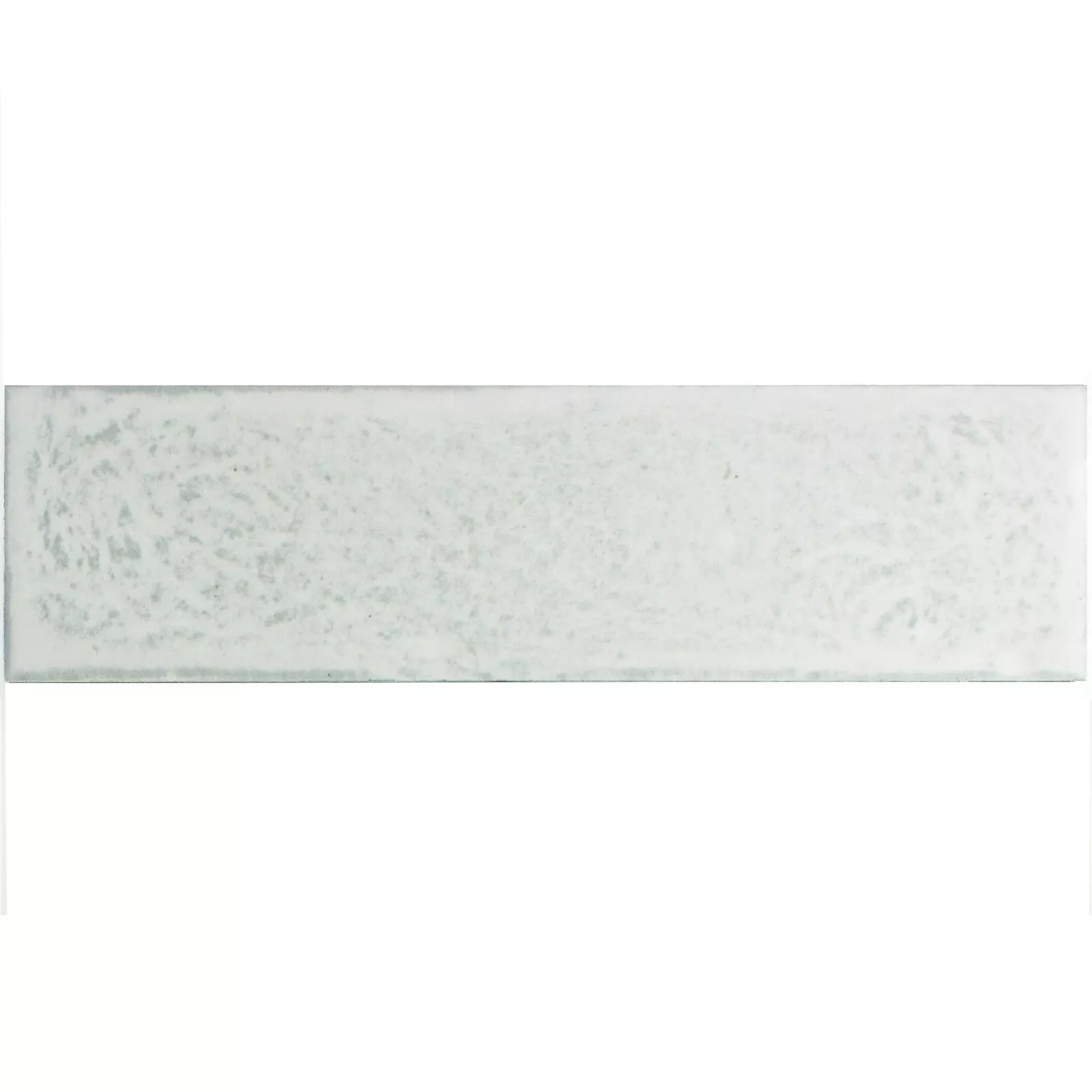 Échantillon Carrelage Mural Open Air Ondulé 6x24cm Blanc