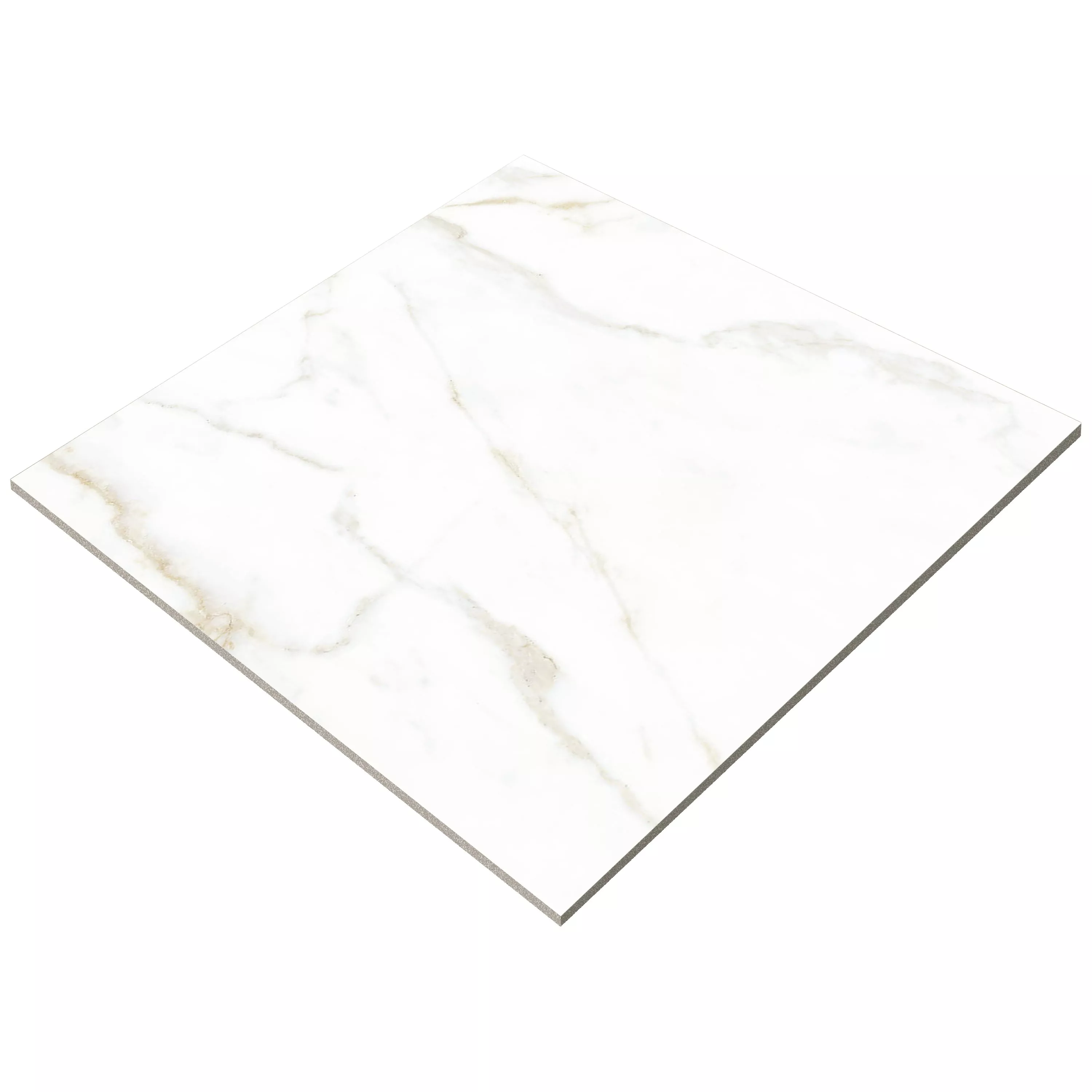 Vloertegels Arcadia Marmerlook Mat Goud 60x60cm