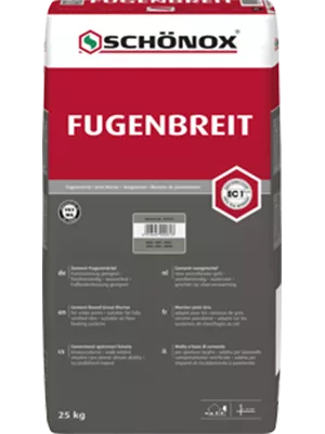 Voegmiddel Schönox Voeg Klaar Grijs 25 kg Voegmiddel Schönox Voeg Klaar Grijs 25 kg