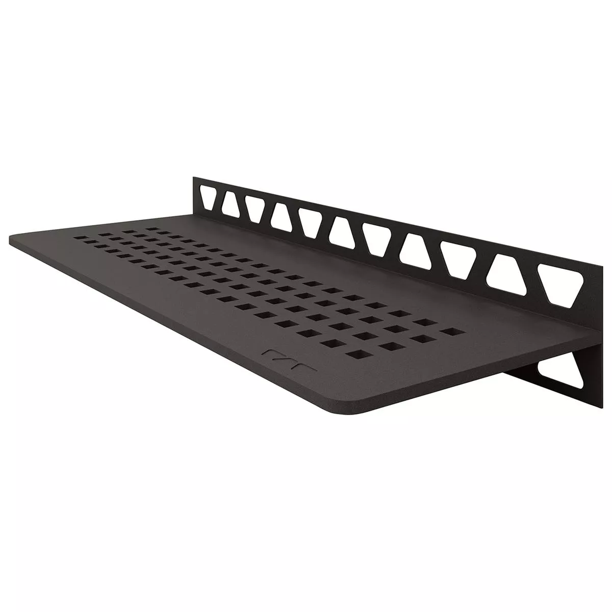 Etagère de douche étagère murale Schlüter rectangle 30x11,5cm carré anthracite