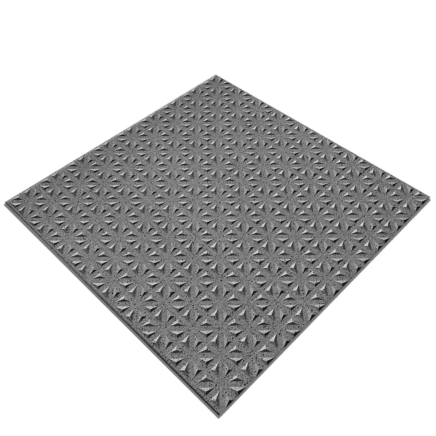 Échantillon Carrelage Sol Et Mur Grain Fin R12/V4 Anthracite 20x20cm