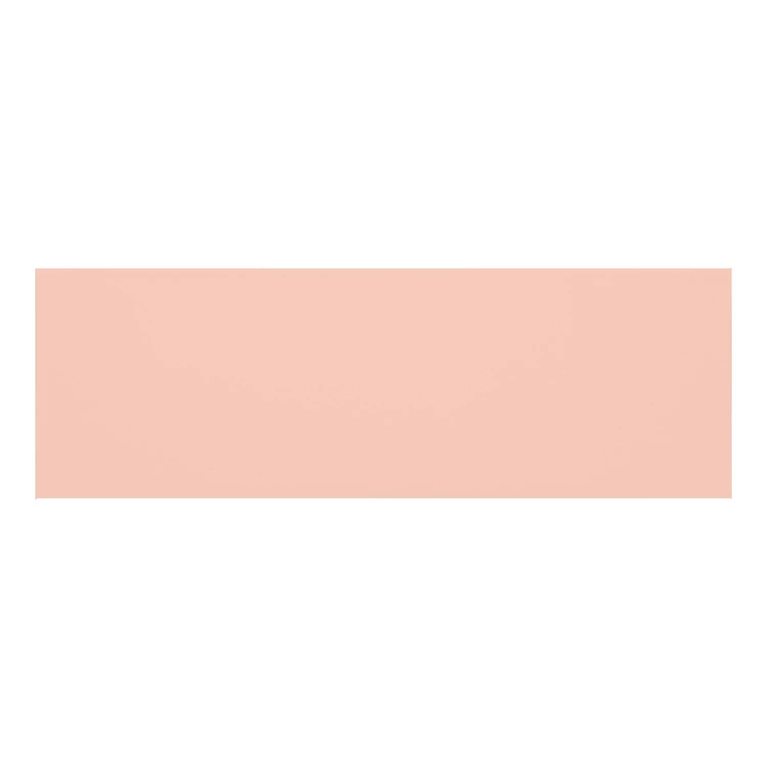 Metro tegel Oranje Mat 10x30 cm Zonder Facet Candy Salmon