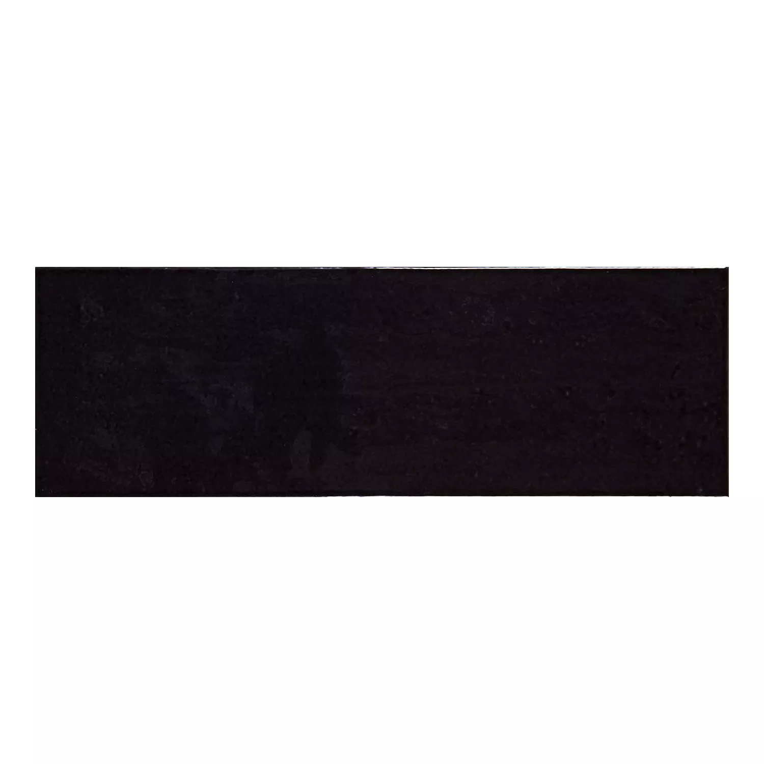 Topkapi Noir Brillant Rustique 10x30 cm Negro