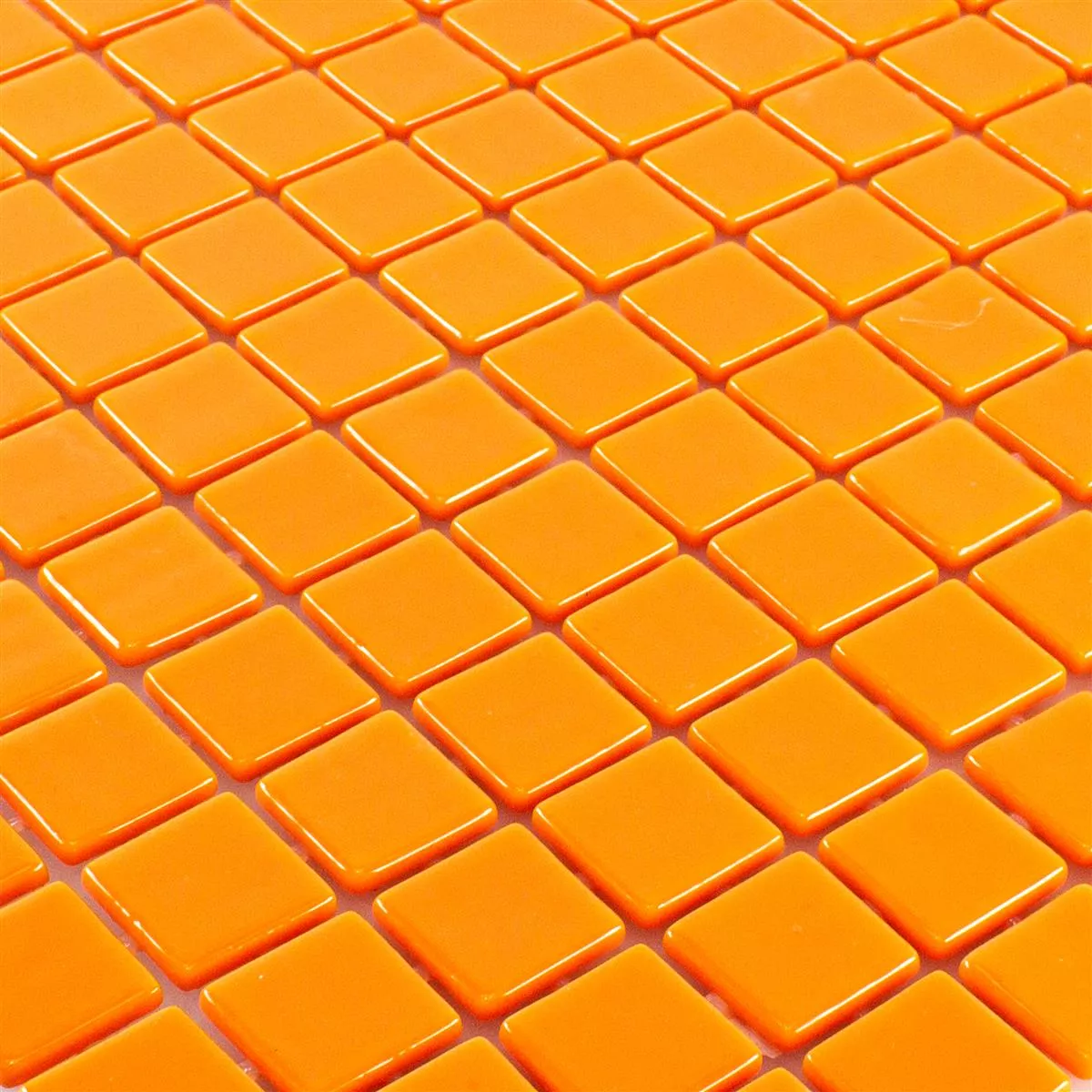 Verre Pool Piscine Mosaïque Pixley Orange