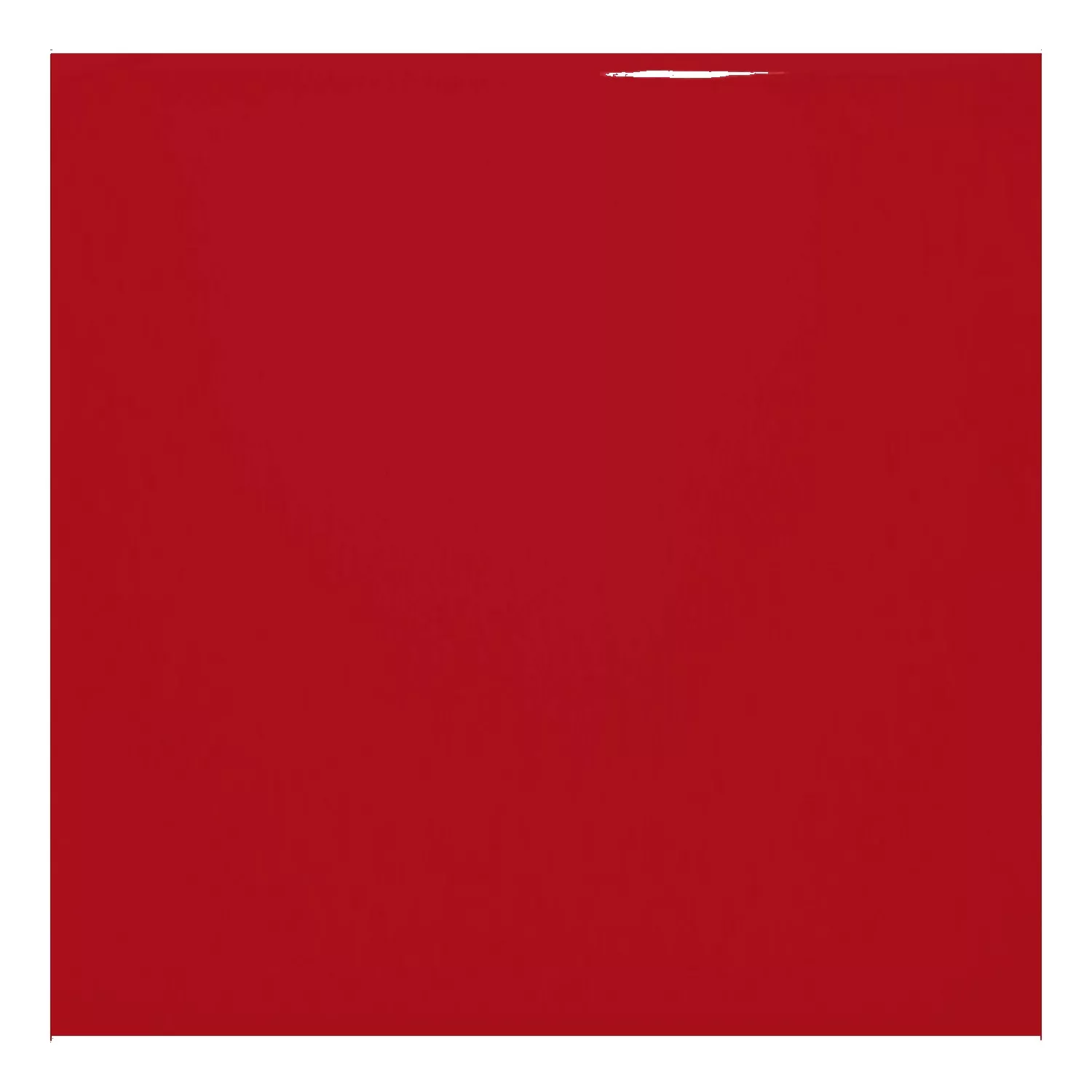 Carrelage métro Rouge Brillant 15x15 cm Sans Facette Miona Fuego