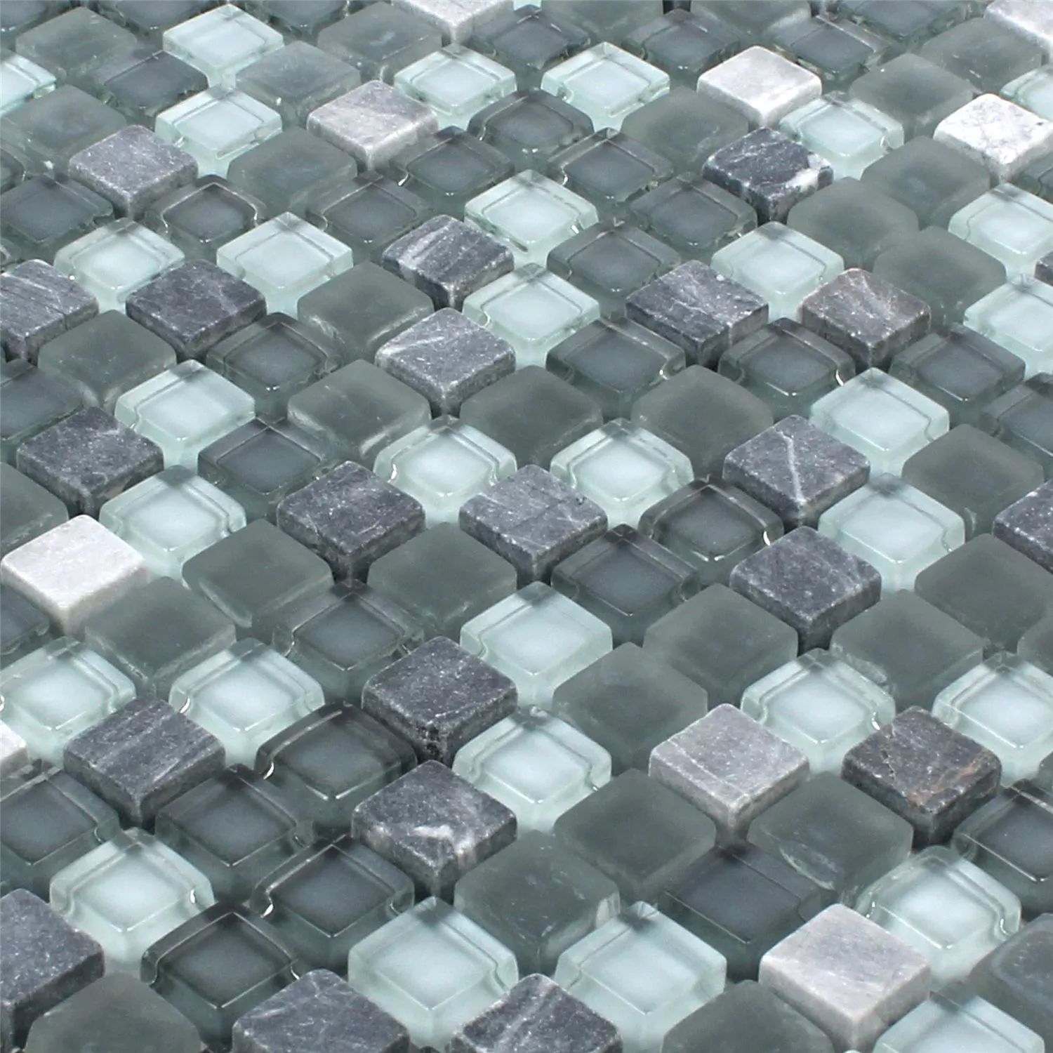 Échantillon Mosaïque Carrelage Marilia Gris