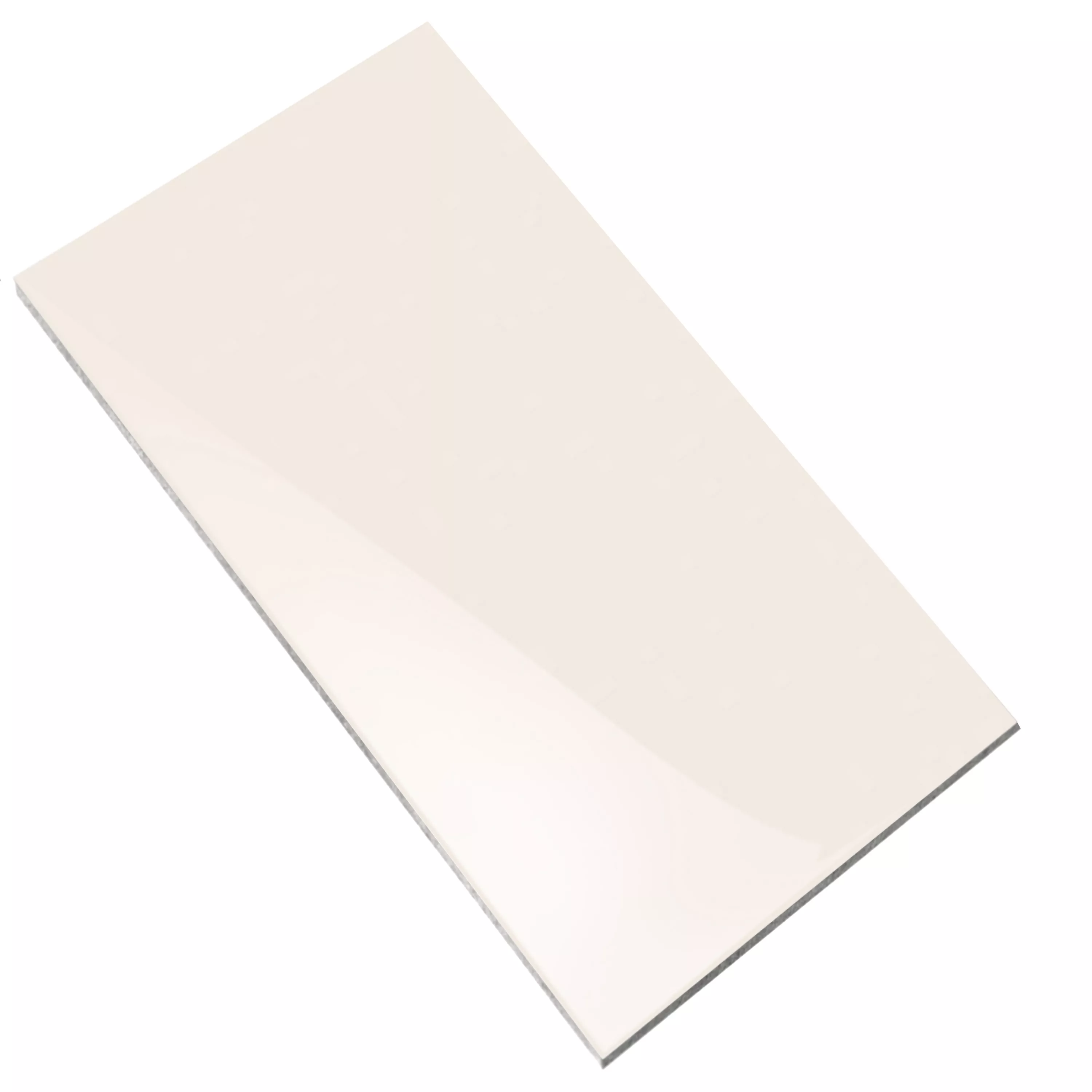 Échantillon Carrelage Mural Alberty 30x60cm Beige Uni Brillant