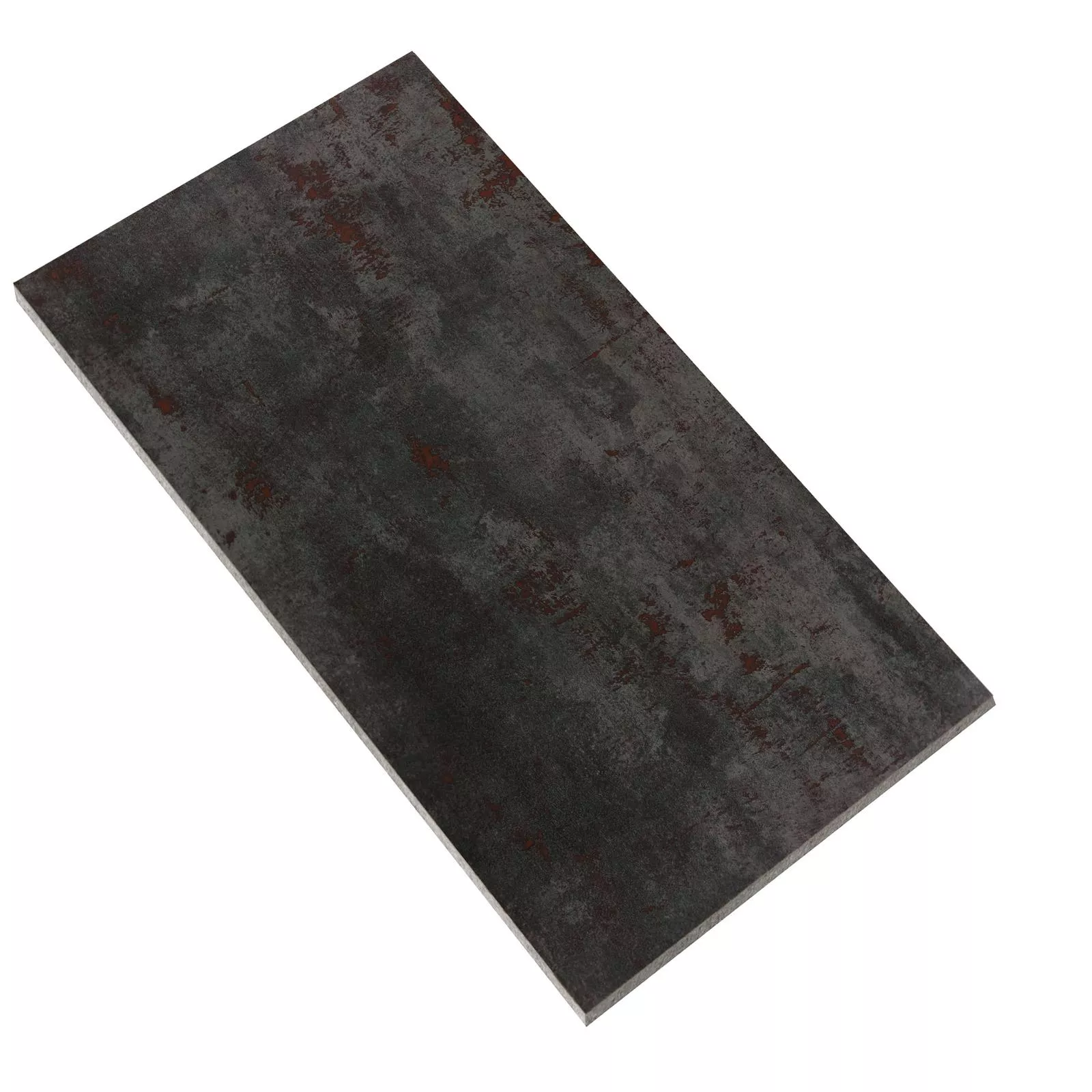 Échantillon Carrelage Sol Et Mur Phantom Métaloptique Demi Poli Titanium 60x120cm