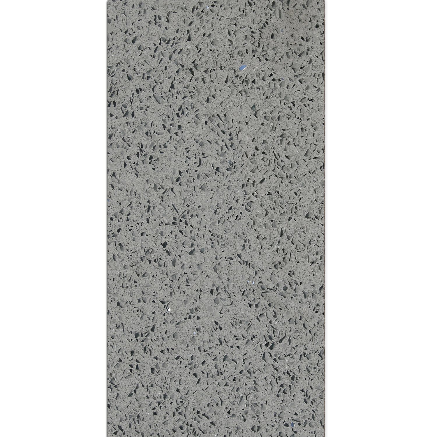 Carrelage Sol Et Mur Quartz Composite Gris 45x90cm