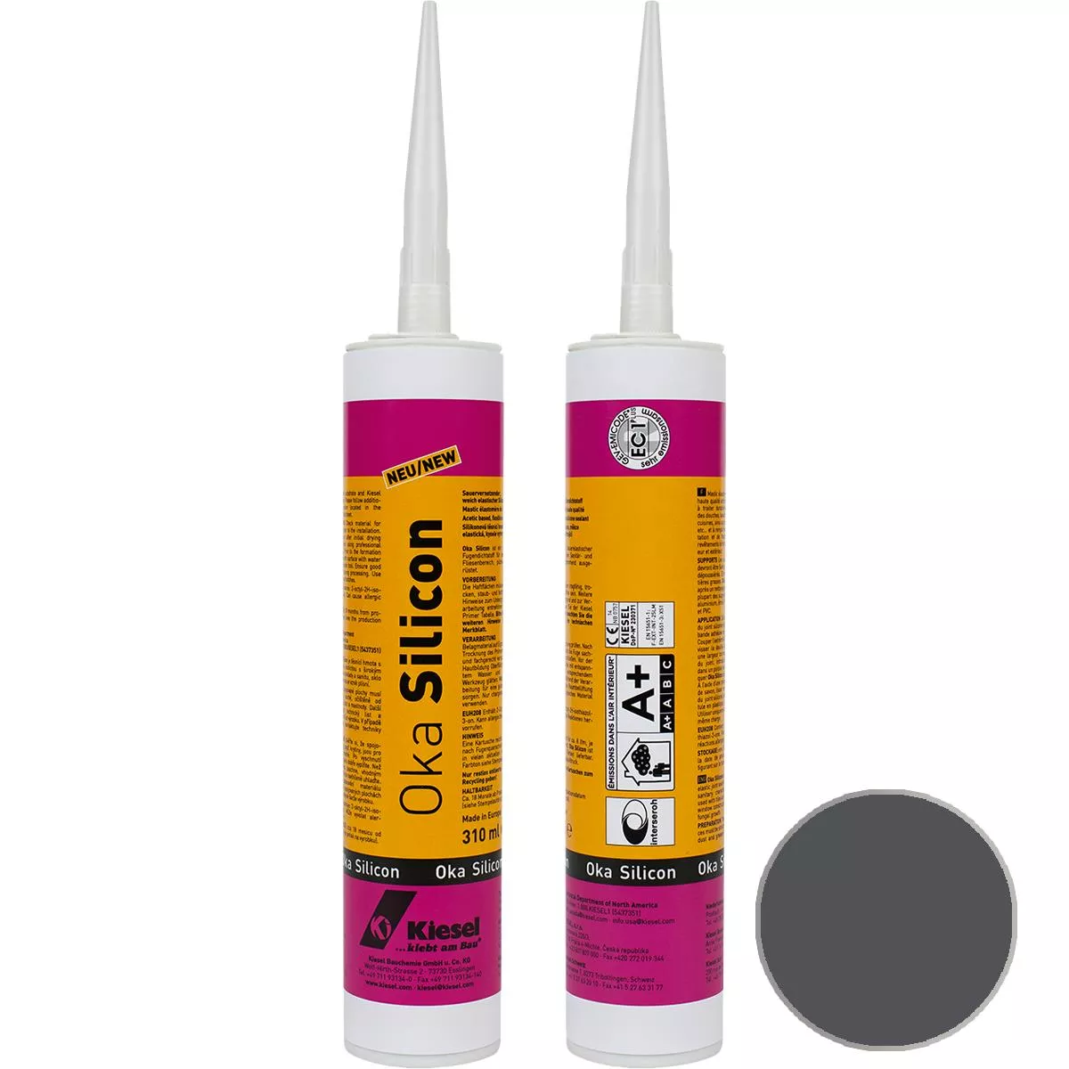 OKA SILICON ardoise à joint silicone 310 ml