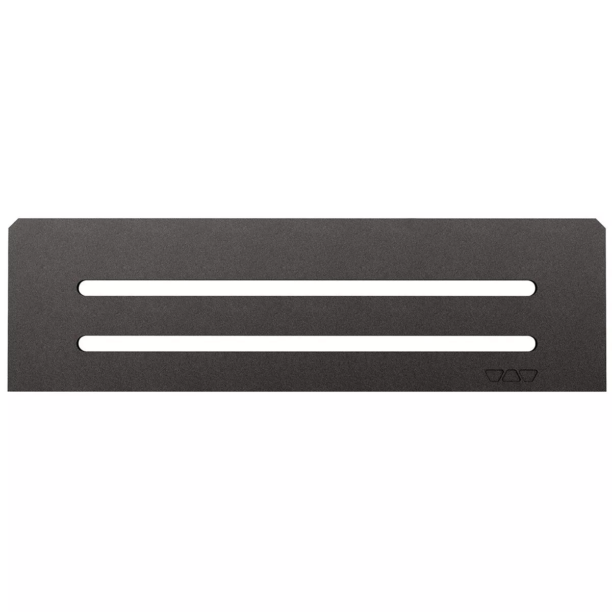 Niche wandplank Schlüter rechthoekig 30x8,7cm Wave antraciet