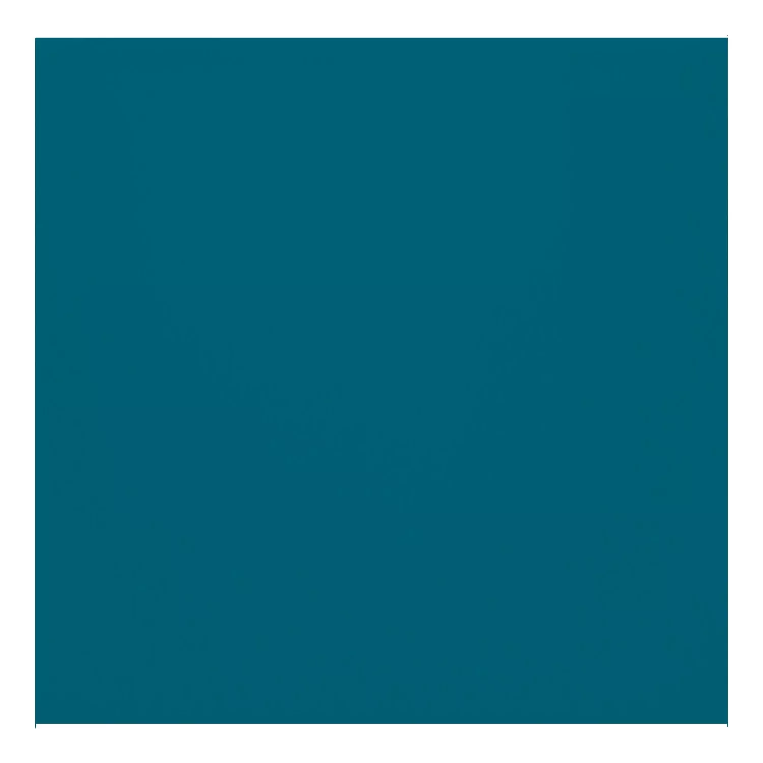 Metro tegel Turquoise Mat 10x10 cm Zonder Facet Freyburg Oil