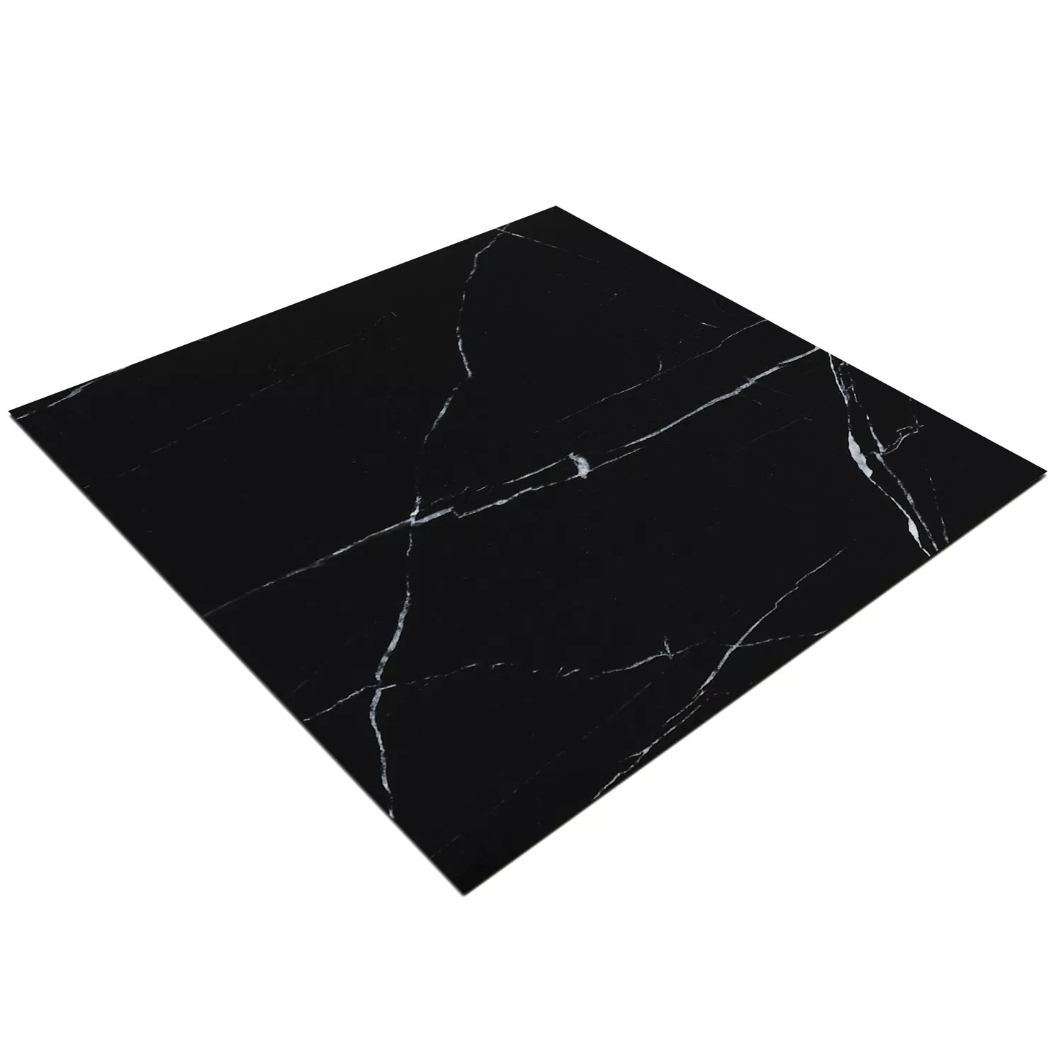 Sample Natuursteen Tegels Optik Discovery Glanzend Nero 60x60cm