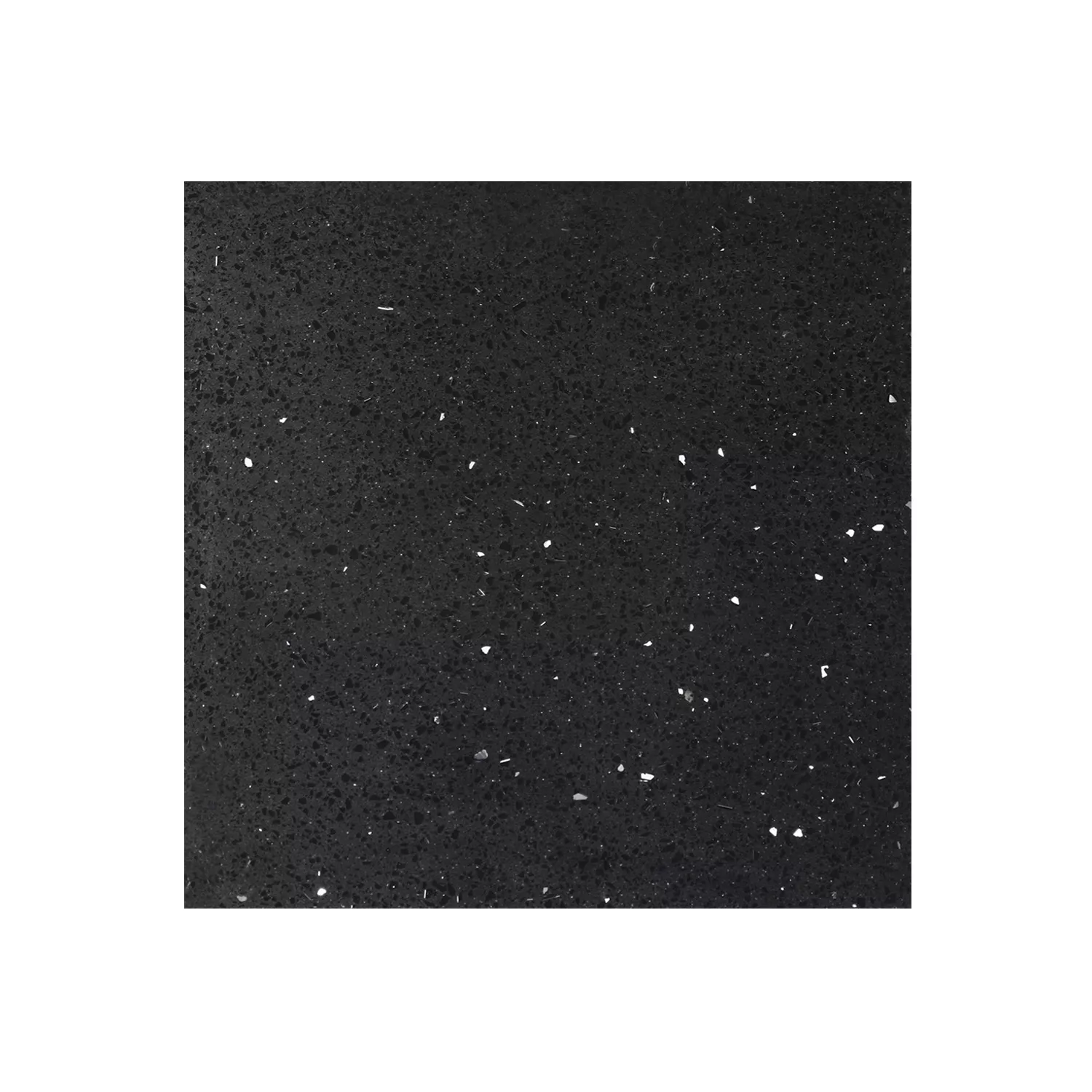 Échantillon Carrelage Sol Et Mur Quartz Composite Noir 30x30cm