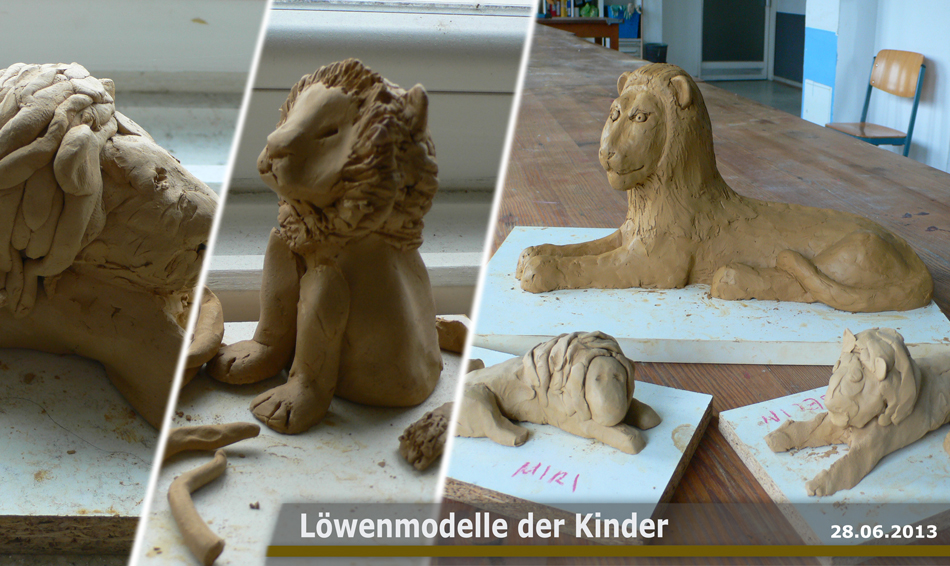 Modèles de lion pour enfants