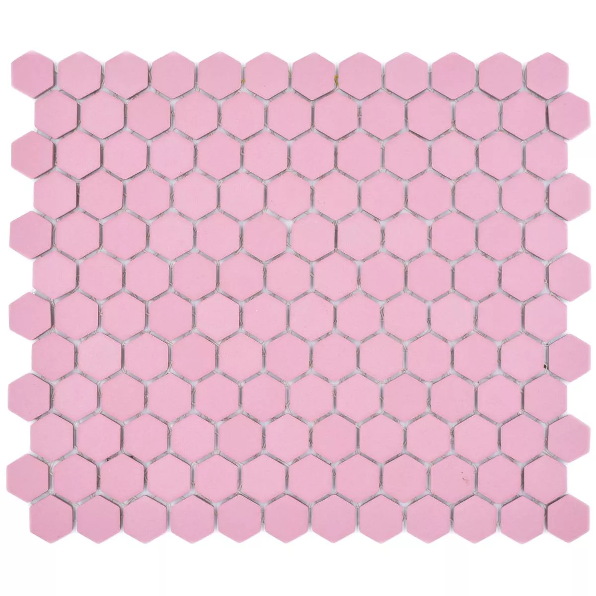 Keramiek Mozaïek Bismarck R10B Hexagon Rosa H23