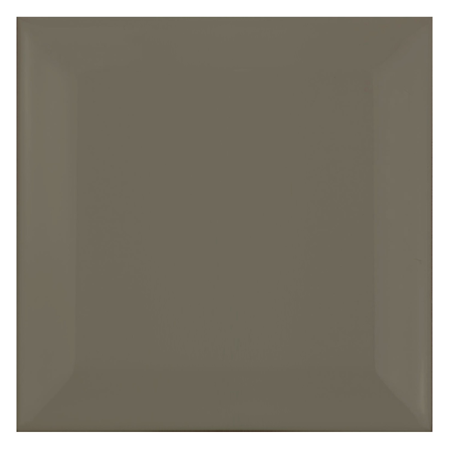 Carrelage métro Gris Mat 10x10 cm Avec Facette Catarina Dark Grey
