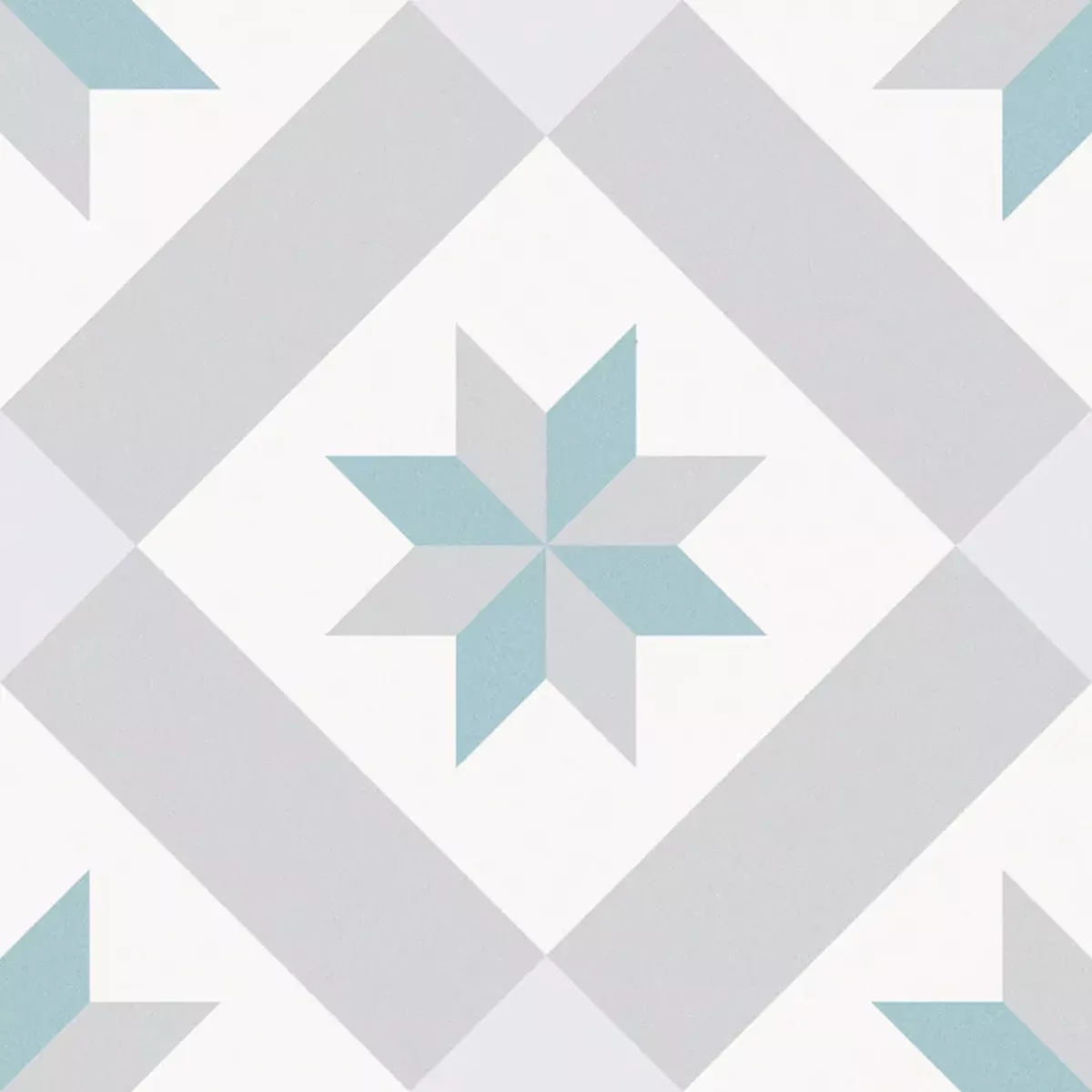 Atlantica Dali Bleu Gris Blanc 25x25 cm