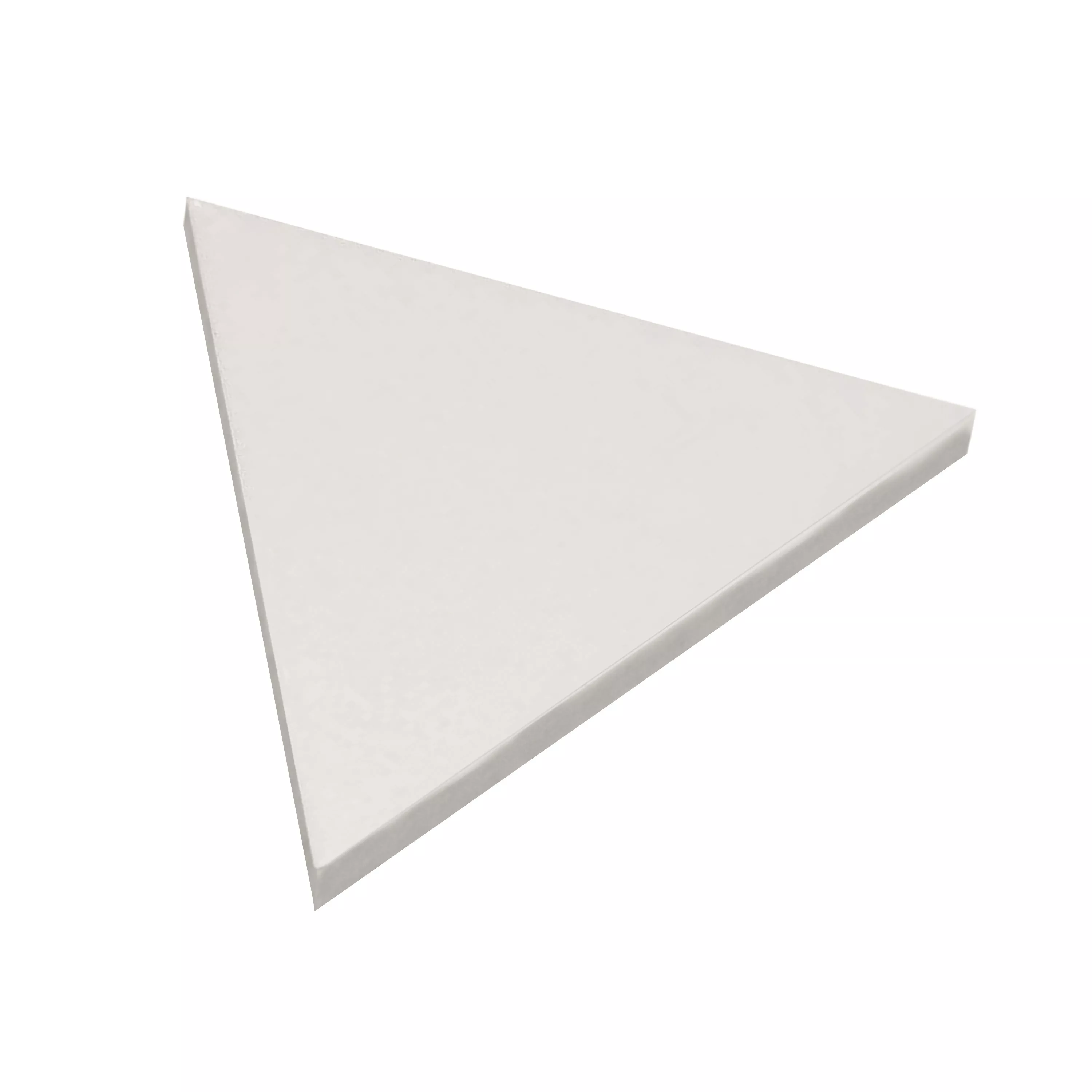 Carrelage Mural Britannia Triangle 10,8x12,4cm Blanc Mat