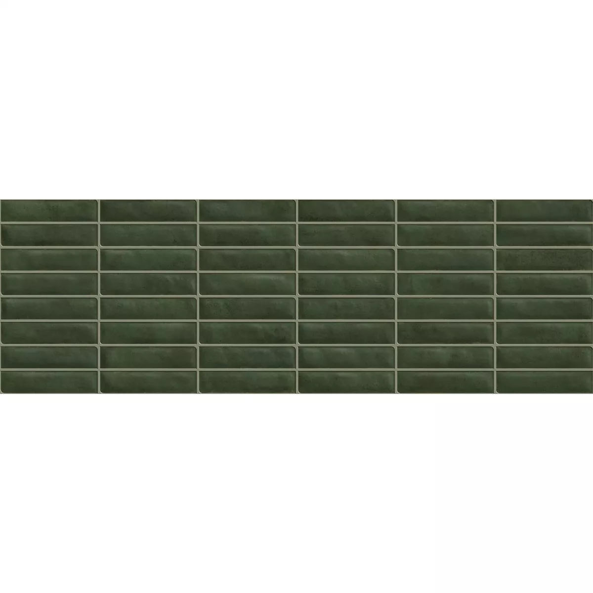Ferrum Vert Brillant 24x74 cm