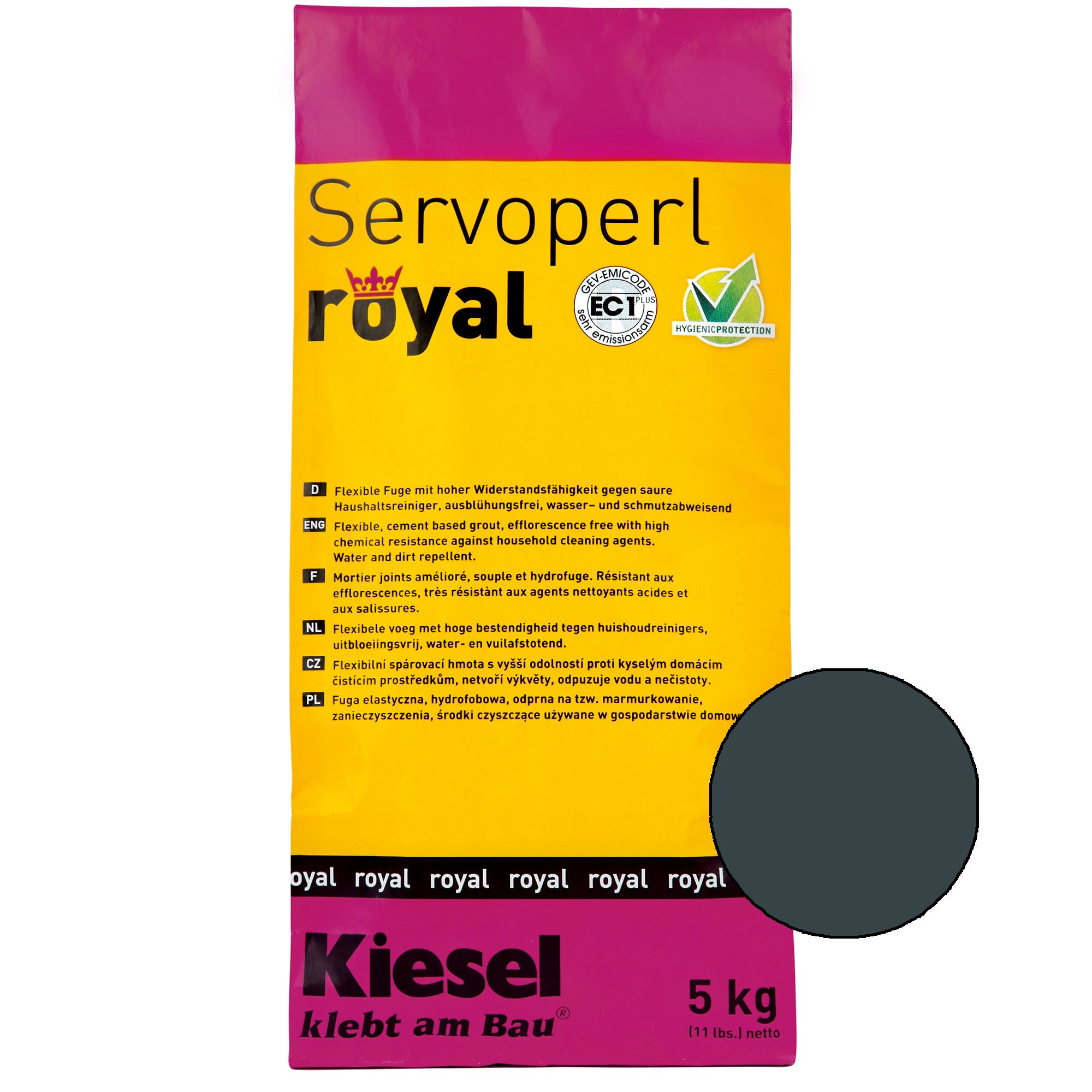 Kiesel Servoperl Royal - Joint Flexible, Hydrofuge Et Anti-salissures (5KG Desert Sand)