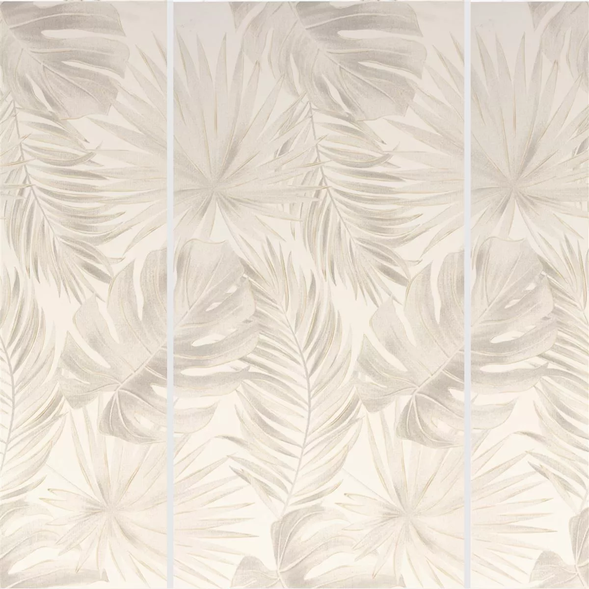 Wandtegels Maldives Floral 30x60cm Ivoor