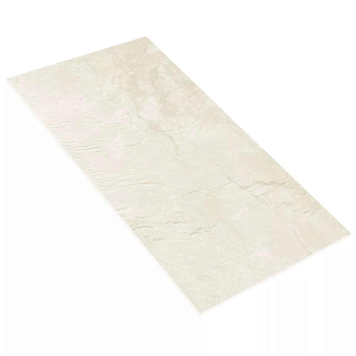 Carrelage Sol Et Mur Cortina Optique En Béton Mat Crème 60x120cm