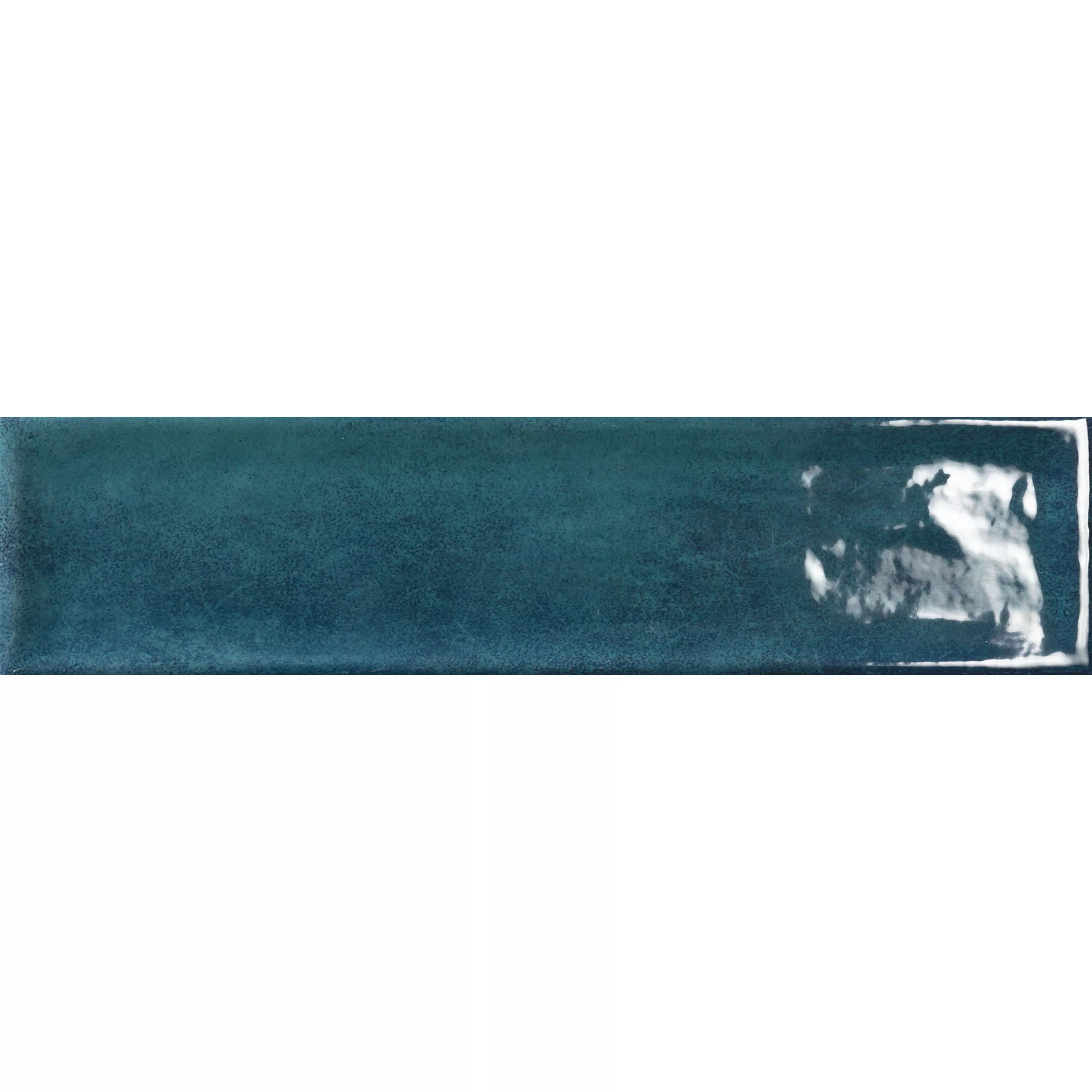 Wandtegels Pascal Glanzend Binnen Met Facet Blauw 7,5x30cm Wandtegels Pascal Glanzend Binnen Met Facet Blauw 7,5x30cm