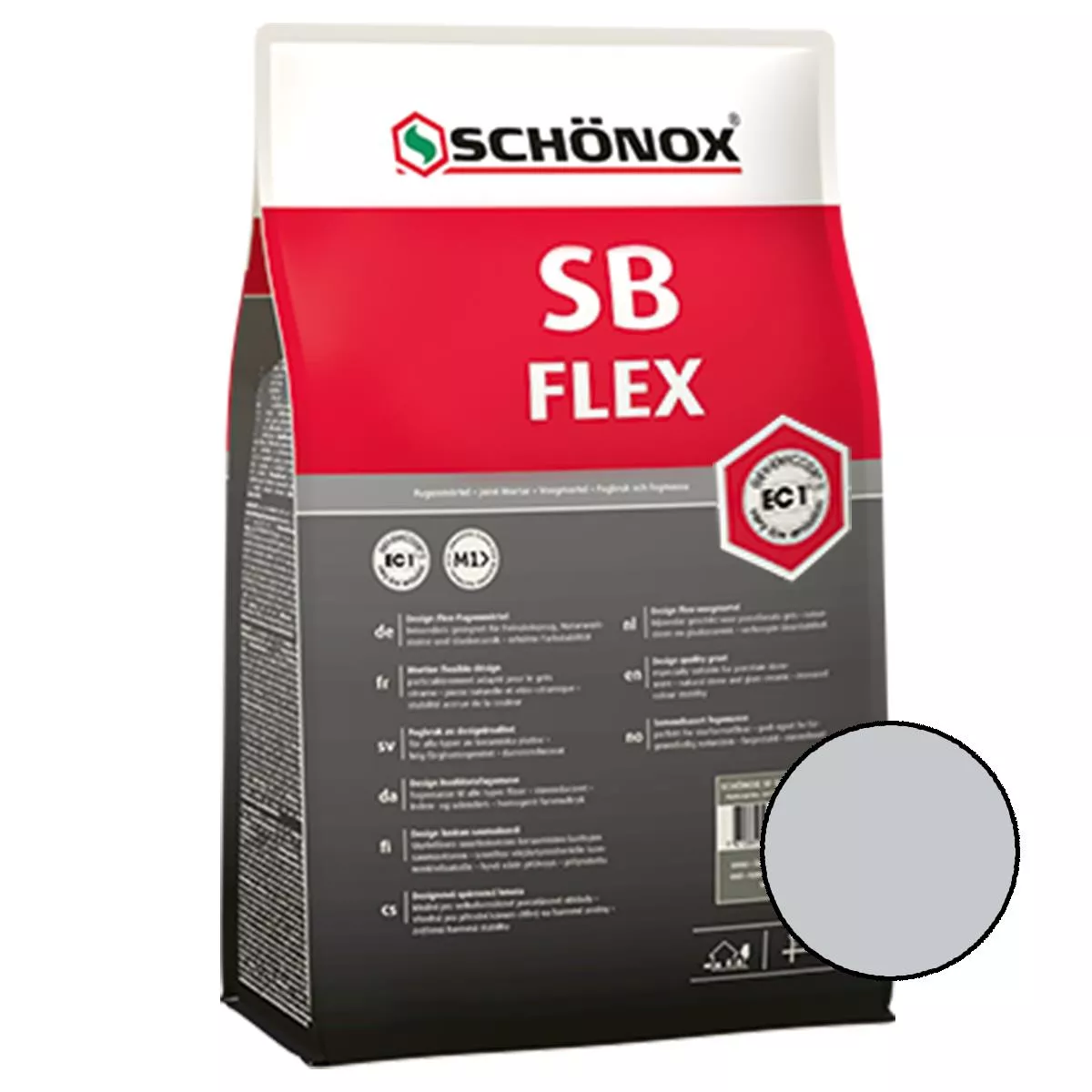 Voeg Schönox SB Flex Zilvergrijs 15 kg Voeg Schönox SB Flex Zilvergrijs 15 kg