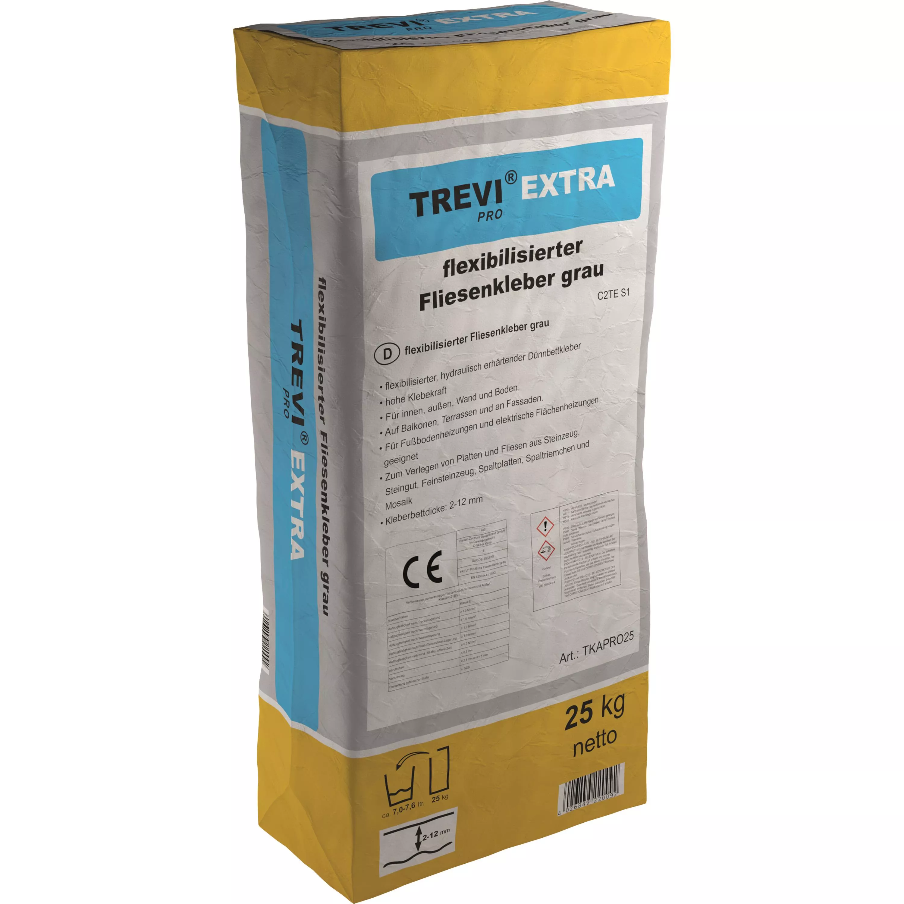 Pro Extra Flex Pour Carrelage En Grès Cérame & Grès Cérame (25KG) Pro Extra Flex Pour Carrelage En Grès Cérame & Grès Cérame (25KG)