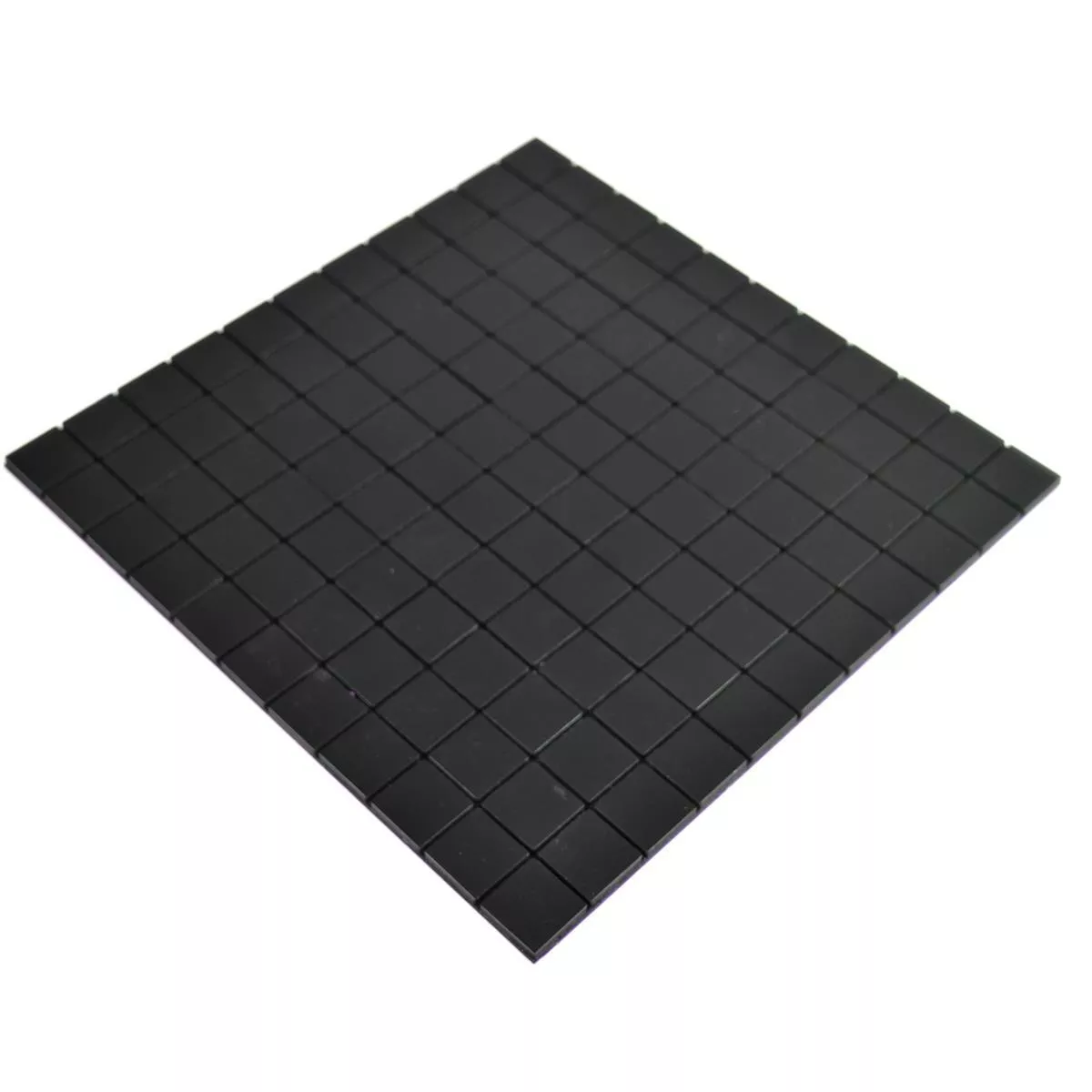 Échantillon Métal Mosaïque Carrelage Wygon Auto Adhésif Noir 