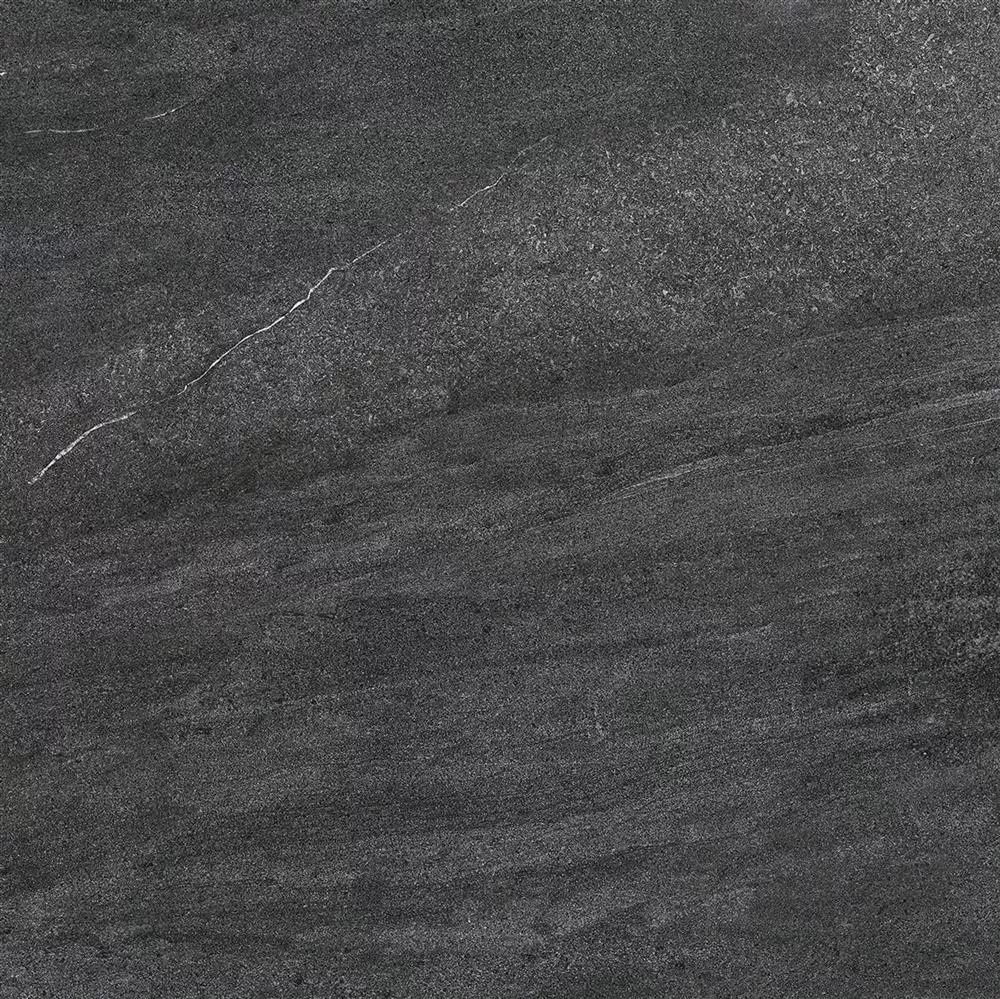 Carrelage Terrasse Helmond 60x60cm Noir