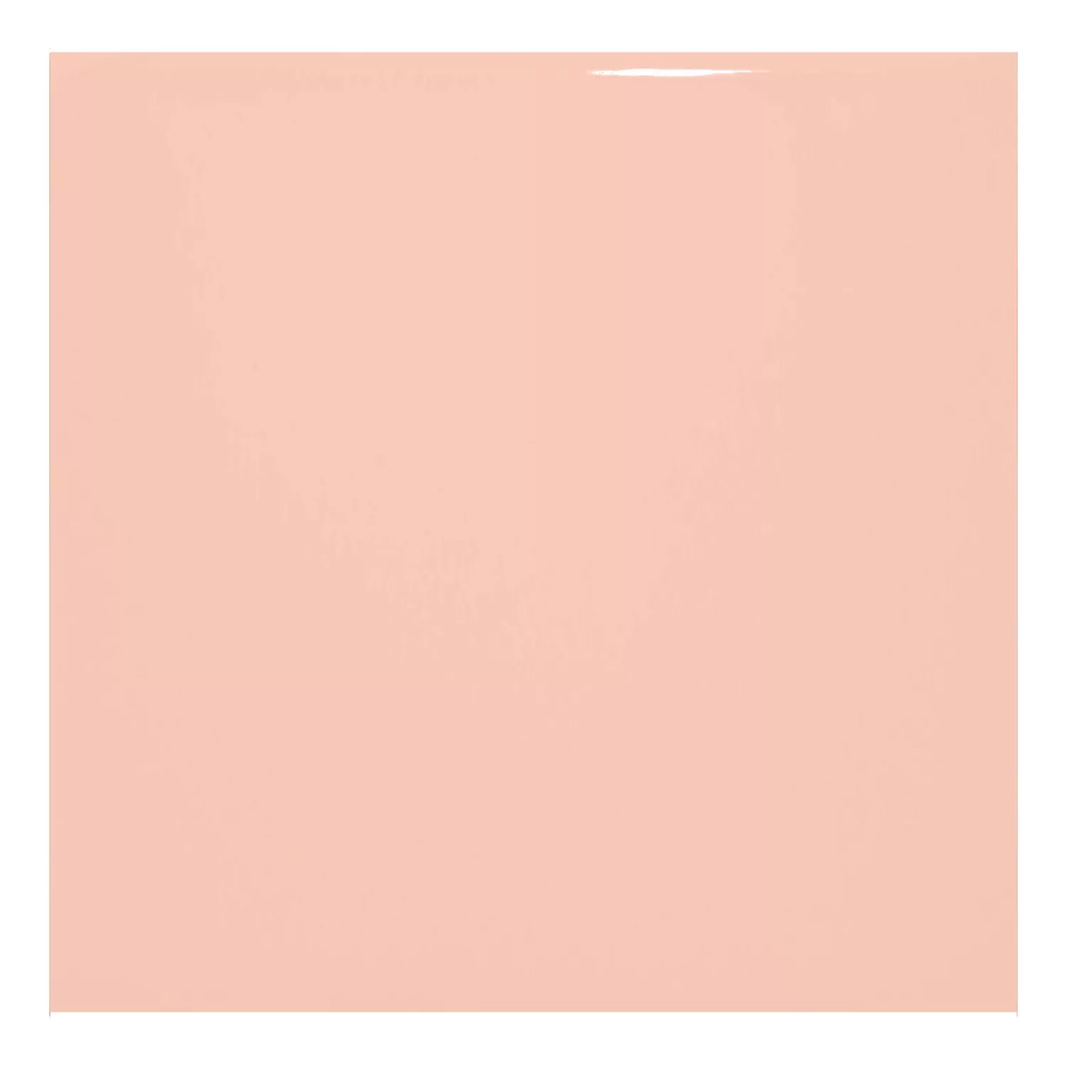 Metro tegel Oranje Glanzend 10x10 cm Zonder Facet Freyburg Salmon