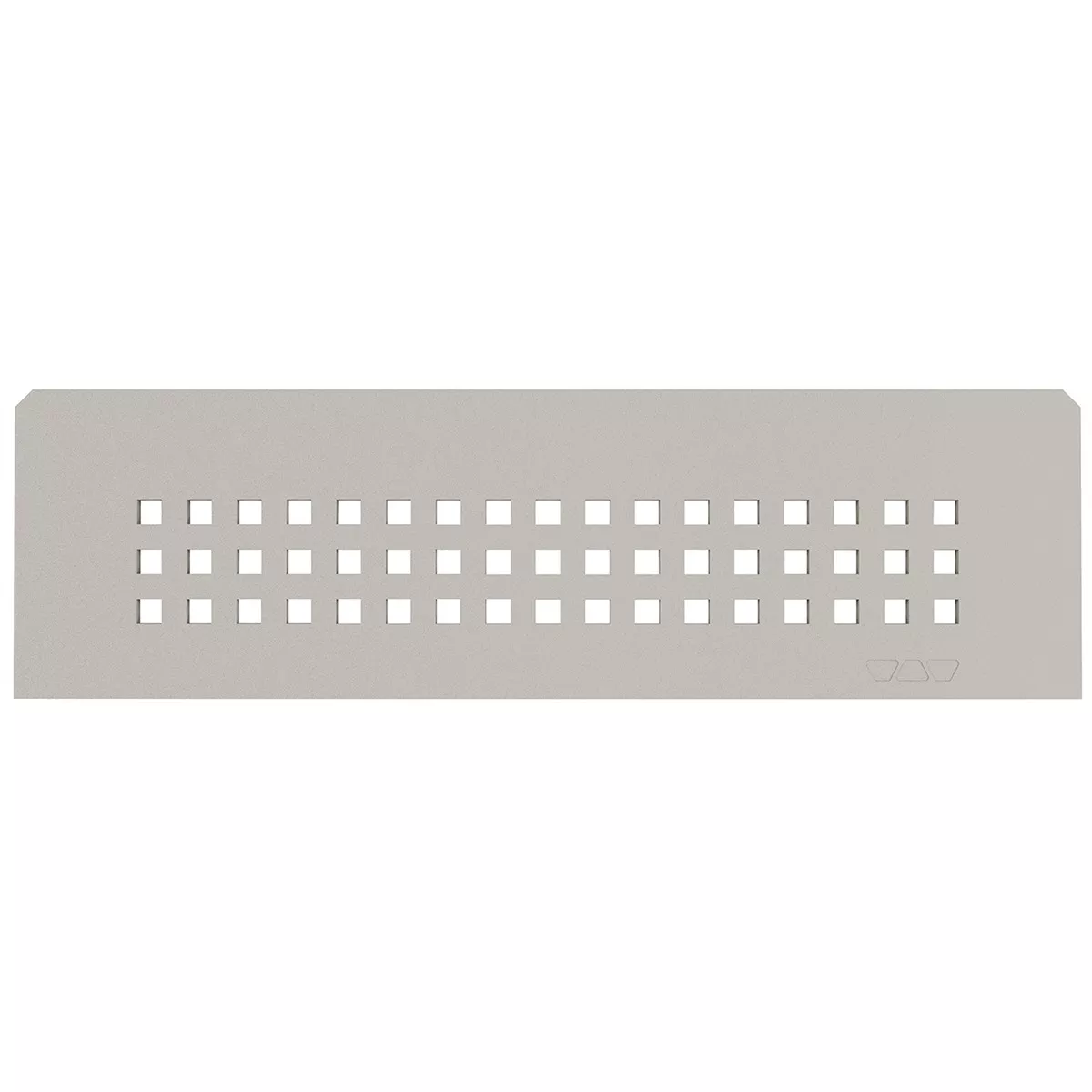 Niche wandplank Schlüter rechthoekig 30x8,7cm Vierkant Beige