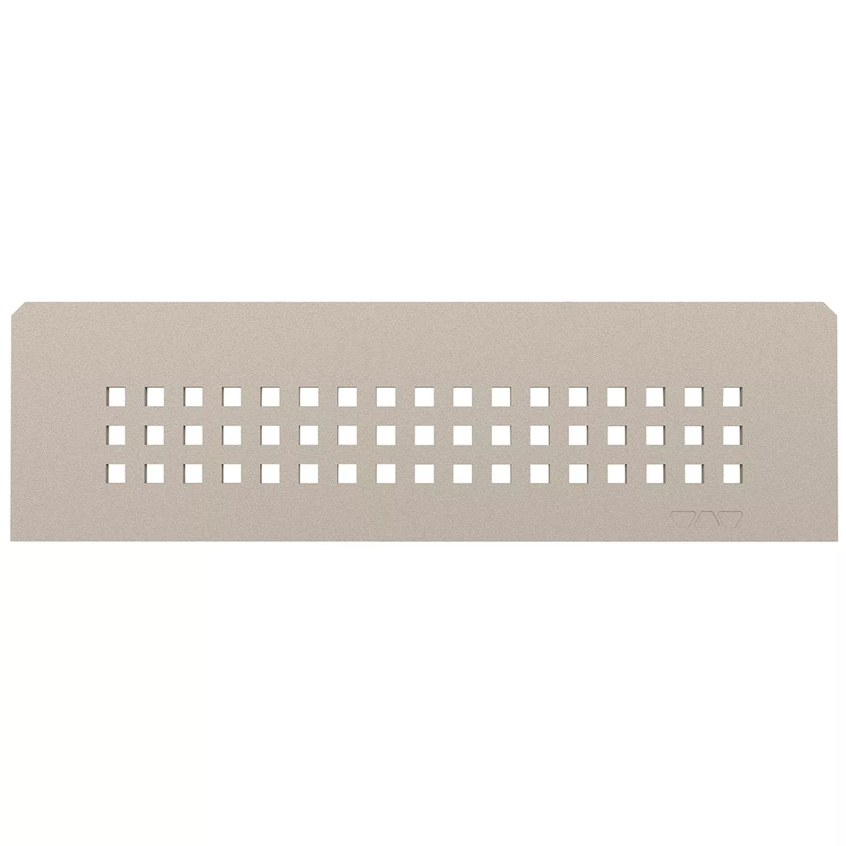 Niche wandplank Schlüter rechthoekig 30x8,7cm Vierkant Crème