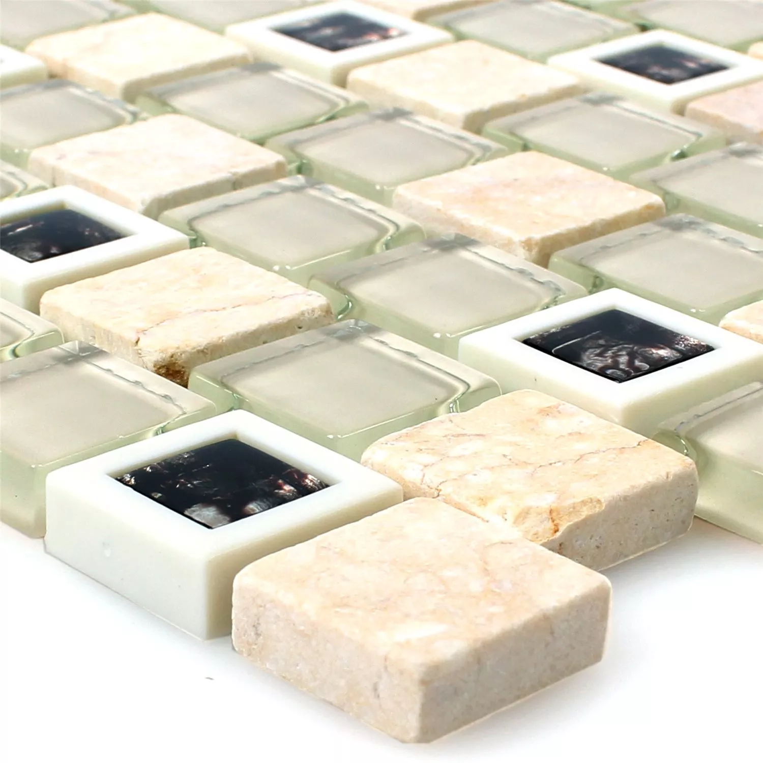Verre Plastique Pierre Naturelle Mosaïque Carrelage Historico Beige Mix Verre Plastique Pierre Naturelle Mosaïque Carrelage Historico Beige Mix