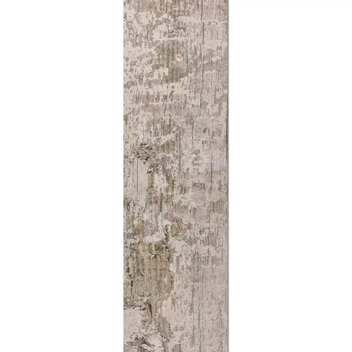 Échantillon Imitation Bois Carrelage Sol Et Mur Mountain White 15x90cm