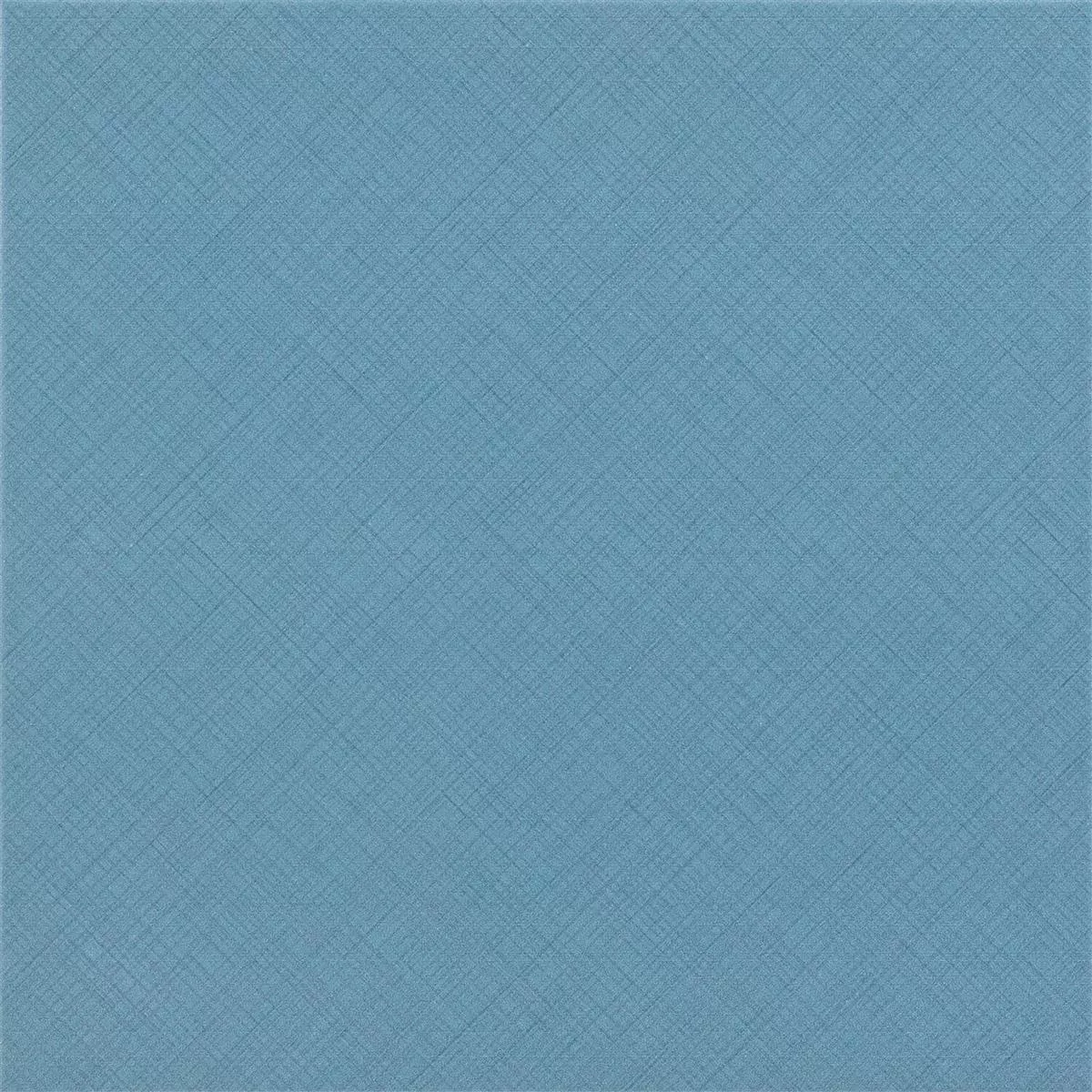 Carrelage Sol Et Mur Optique De Ciment Wildflower Bleu Carreau De Base 18,5x18,5cm