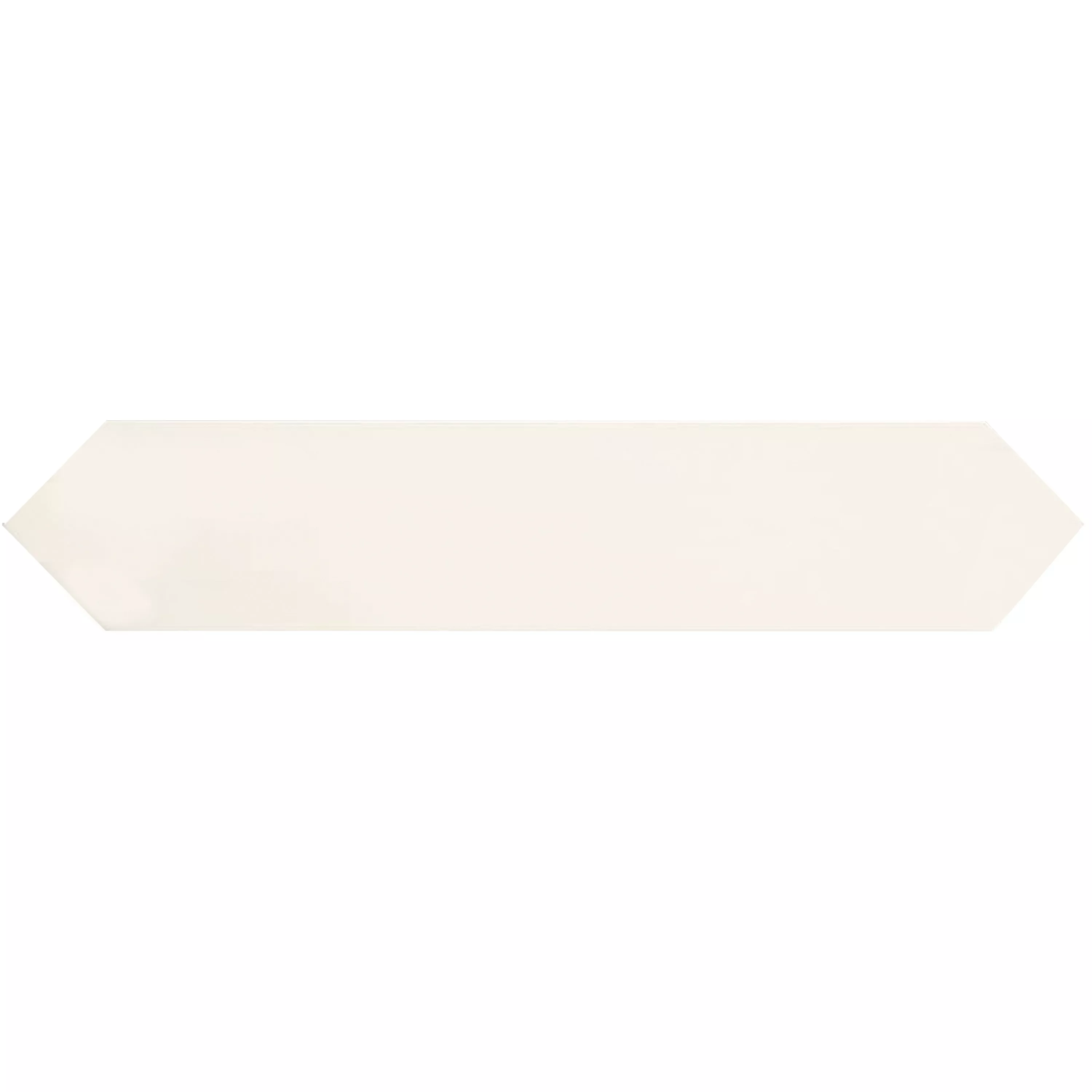 Konstanz Hexagone Ivoire Brillant 6,5x33,2 cm